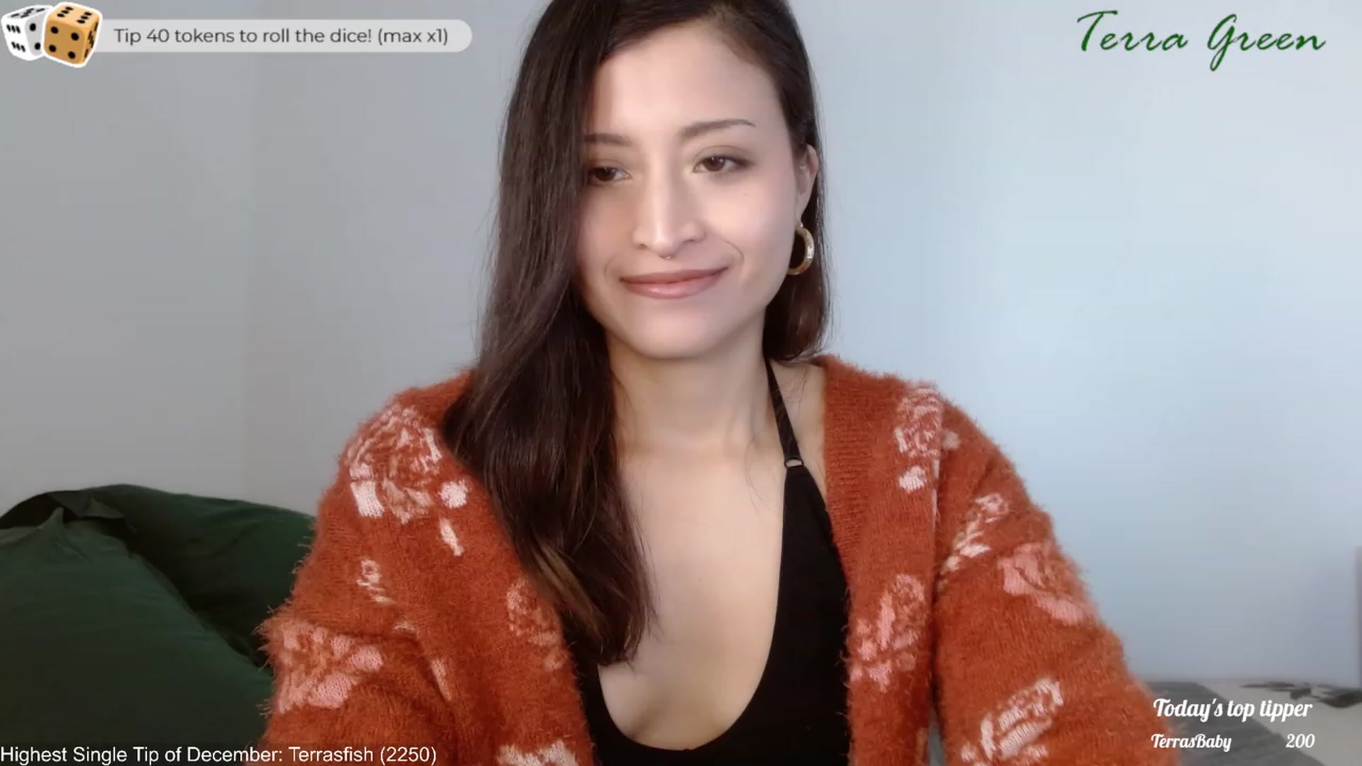 Gallery image thumbnail from TerraGreen's myfreecams stream on, 12/13/2023, 19:59 image 5 of 20