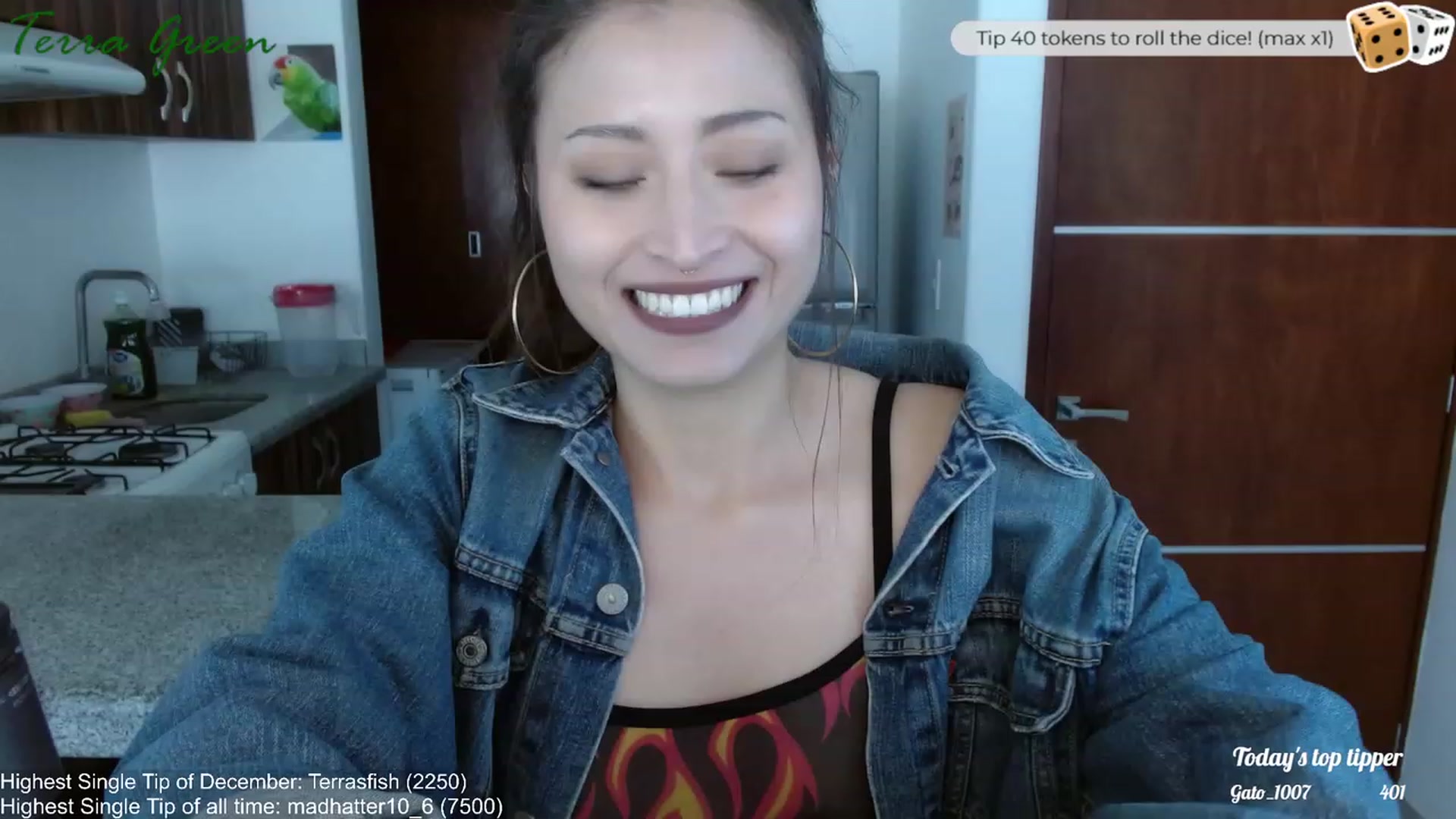 Gallery image thumbnail from TerraGreen's myfreecams stream on, 12/19/2023, 18:19 image 6 of 20