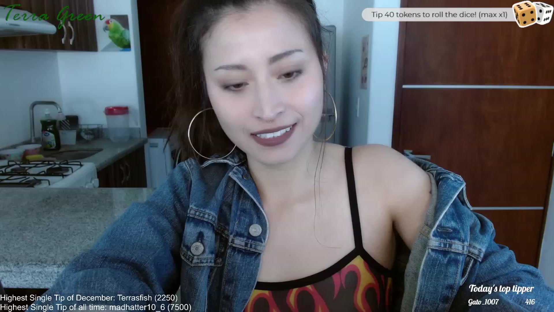 Gallery image thumbnail from TerraGreen's myfreecams stream on, 12/19/2023, 18:19 image 20 of 20