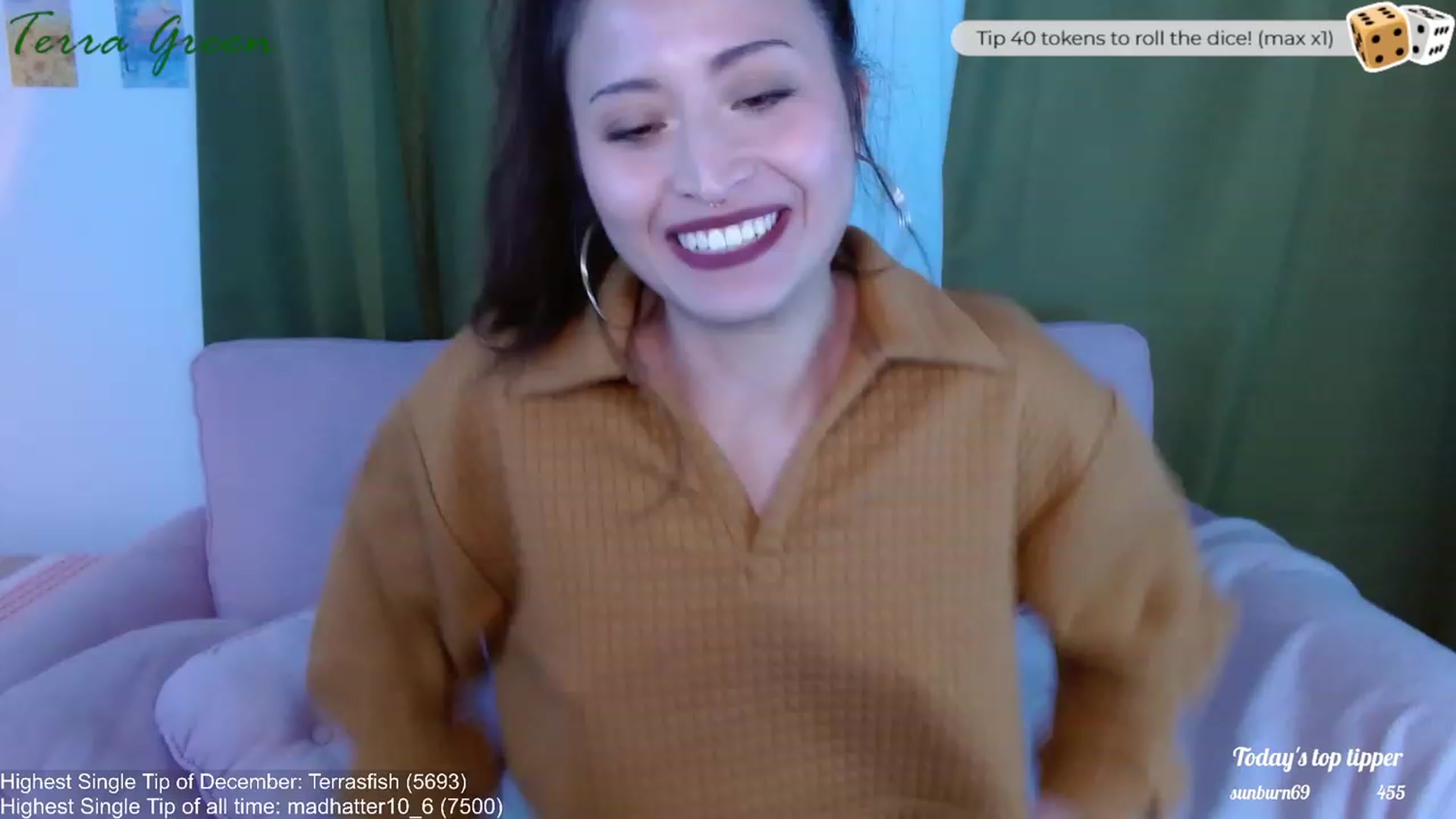 Gallery image thumbnail from TerraGreen's myfreecams stream on, 12/20/2023, 19:58 image 8 of 20