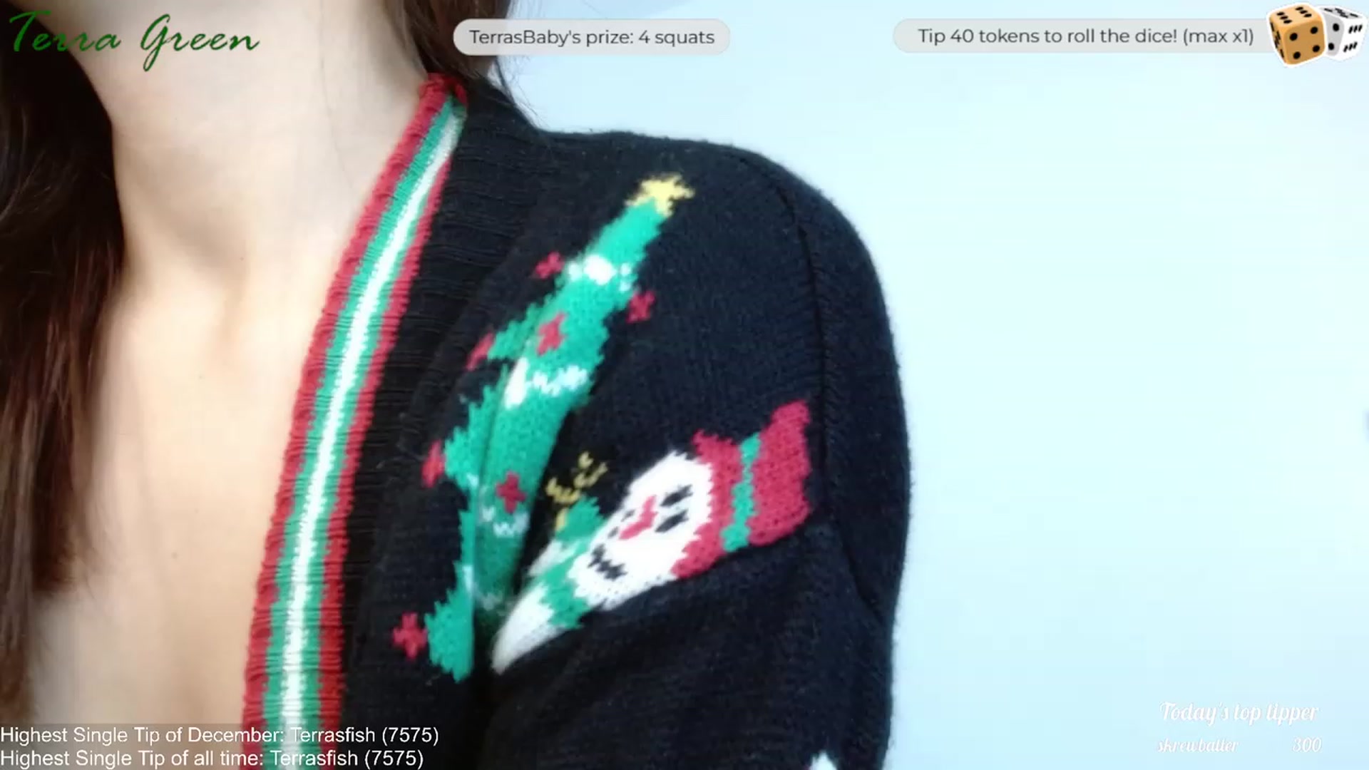 Gallery image thumbnail from TerraGreen's myfreecams stream on, 12/24/2023, 18:45 image 7 of 20