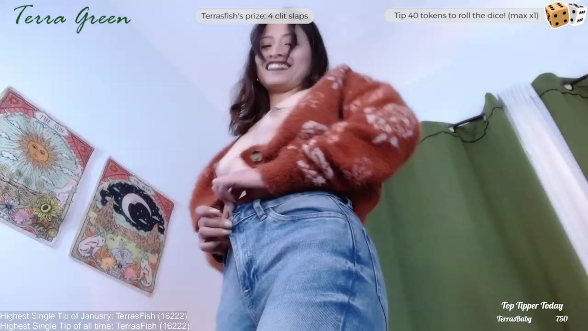 Gallery image thumbnail from TerraGreen's myfreecams stream on, 01/05/2024, 19:14 image 3 of 20