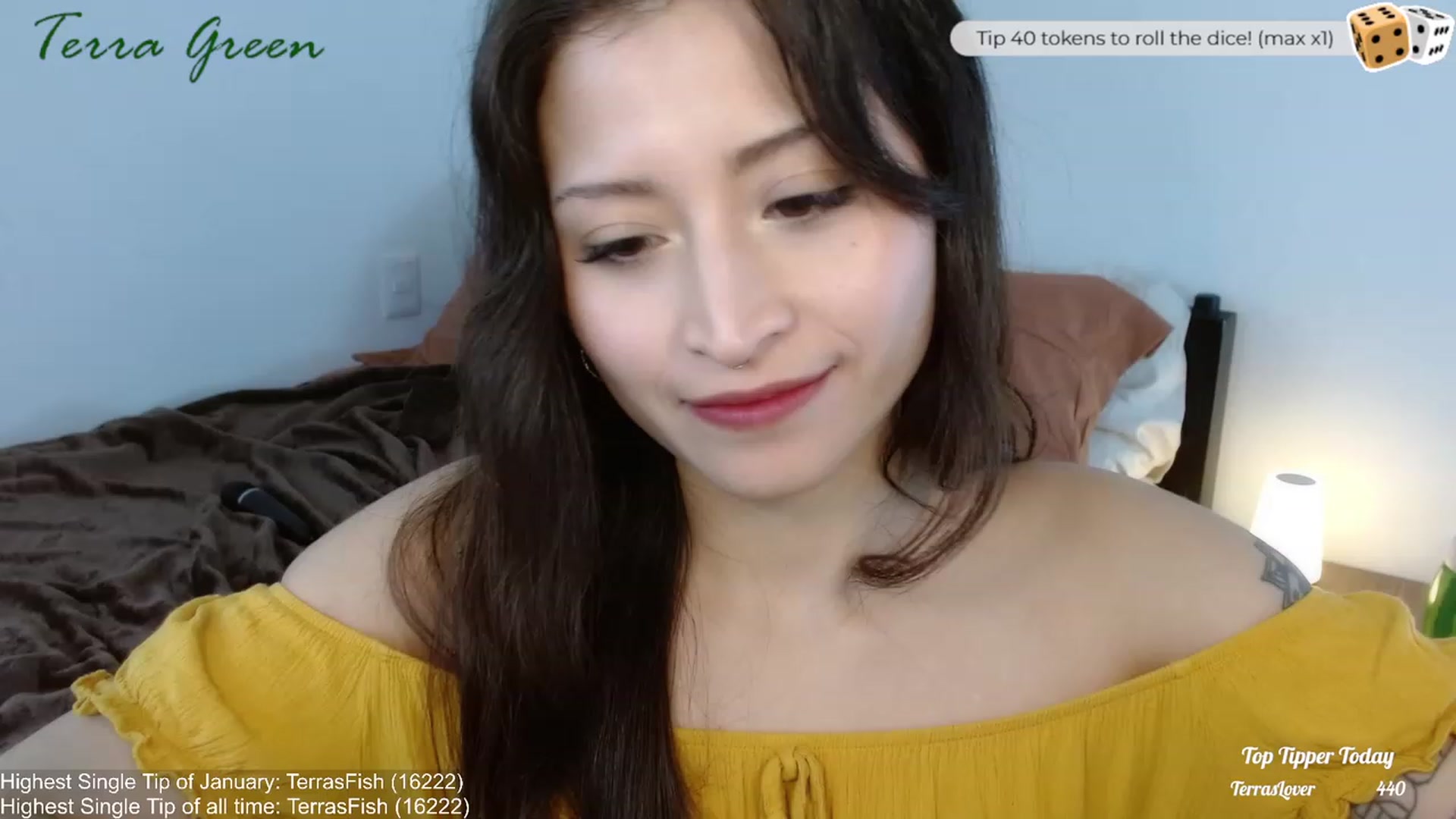 Gallery image thumbnail from TerraGreen's myfreecams stream on, 01/13/2024, 19:26 image 8 of 20