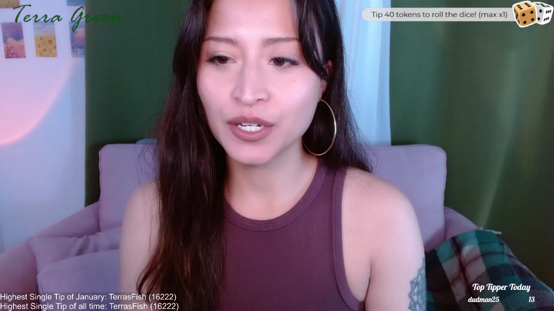 Gallery image thumbnail from TerraGreen's myfreecams stream on, 01/16/2024, 17:52 image 5 of 20