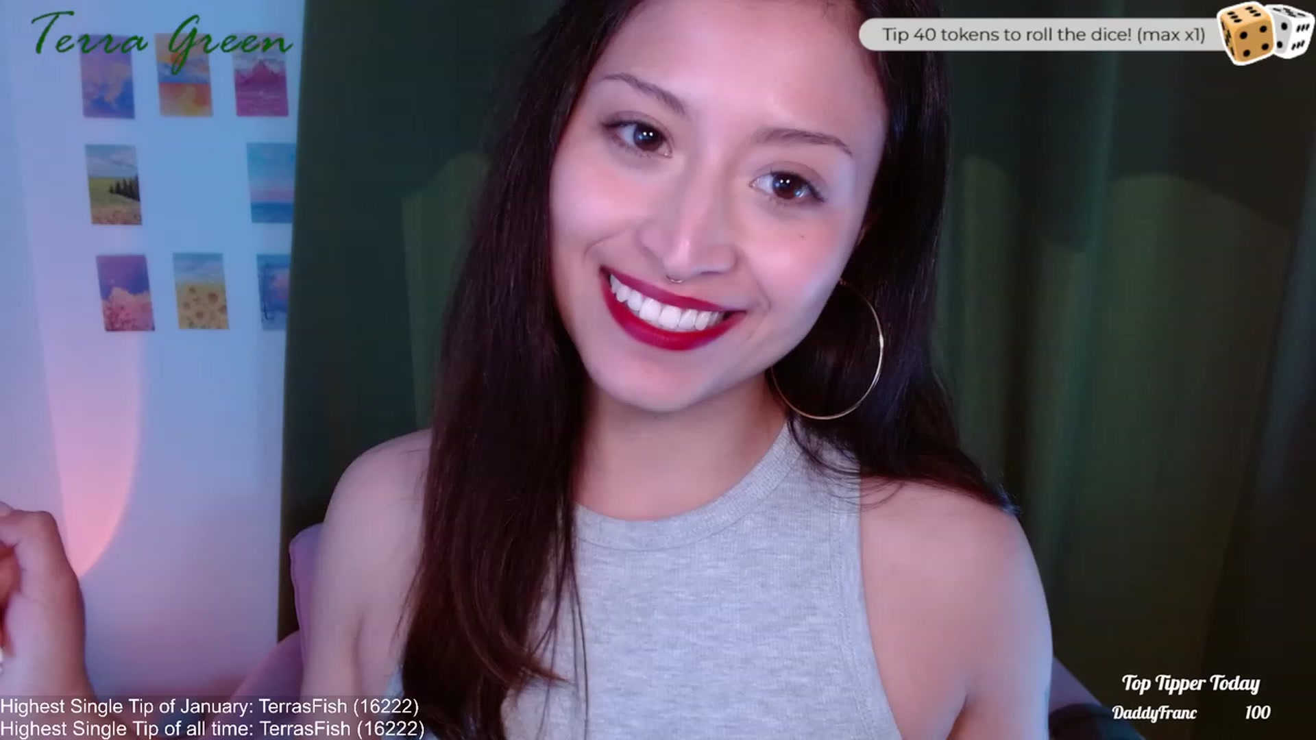 Gallery image thumbnail from TerraGreen's myfreecams stream on, 01/24/2024, 19:41 image 5 of 20