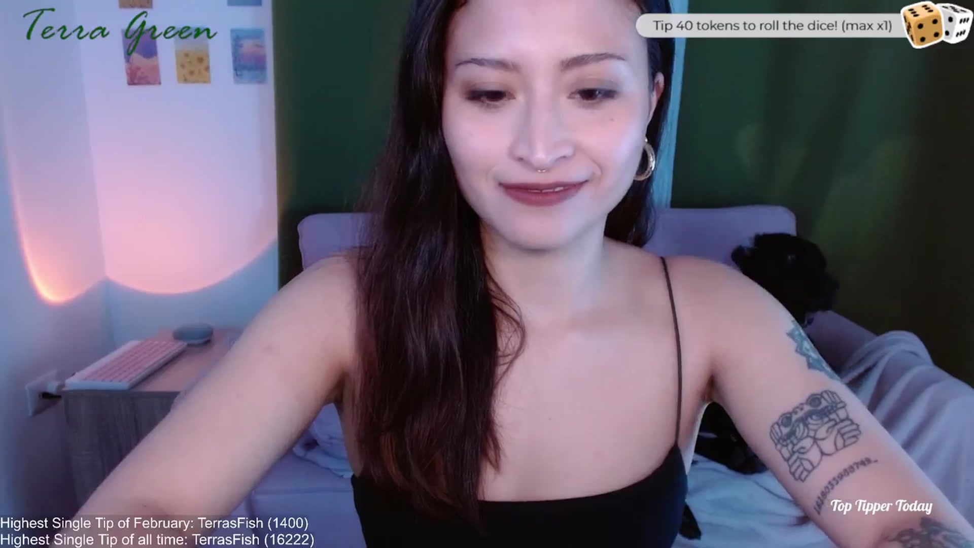 Gallery image thumbnail from TerraGreen's myfreecams stream on, 02/07/2024, 17:39 image 2 of 20