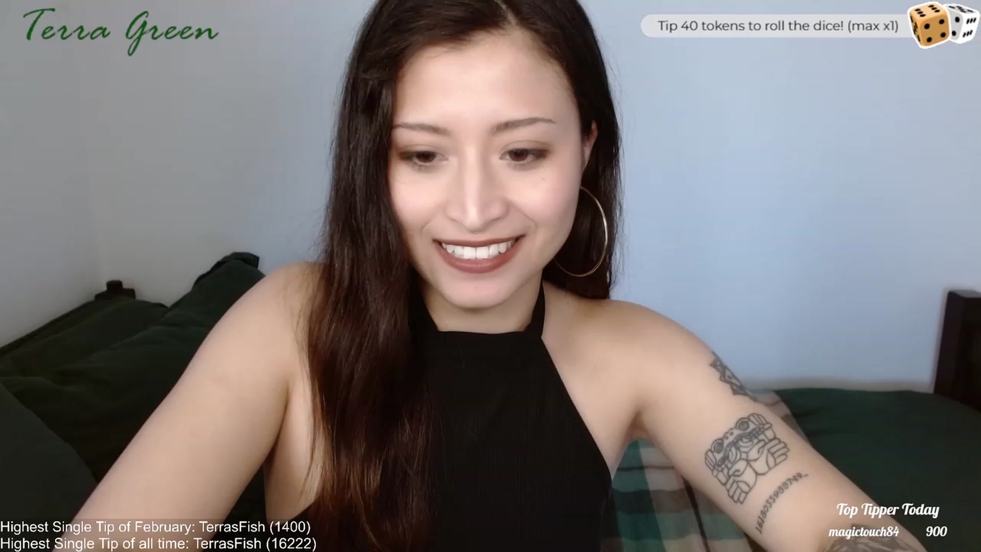 Gallery image thumbnail from TerraGreen's myfreecams stream on, 02/13/2024, 19:12 image 20 of 20