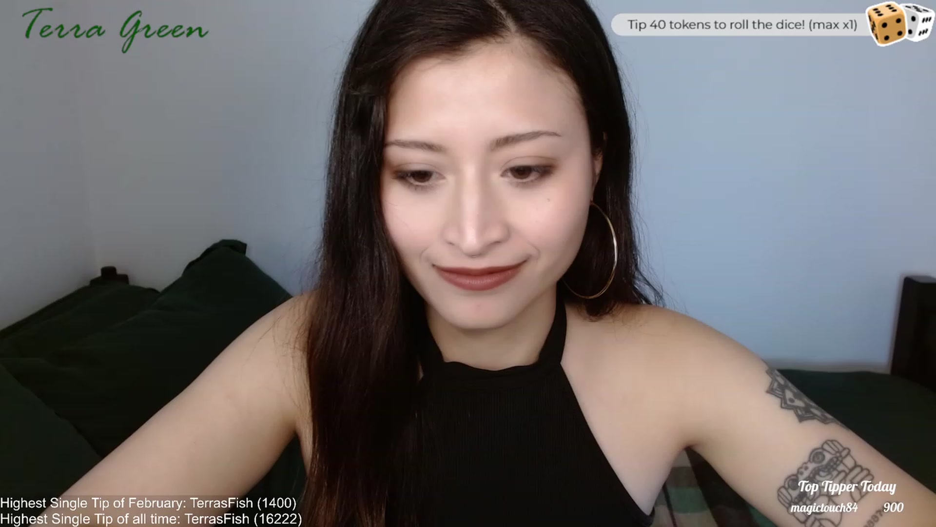 Gallery image thumbnail from TerraGreen's myfreecams stream on, 02/13/2024, 19:12 image 16 of 20