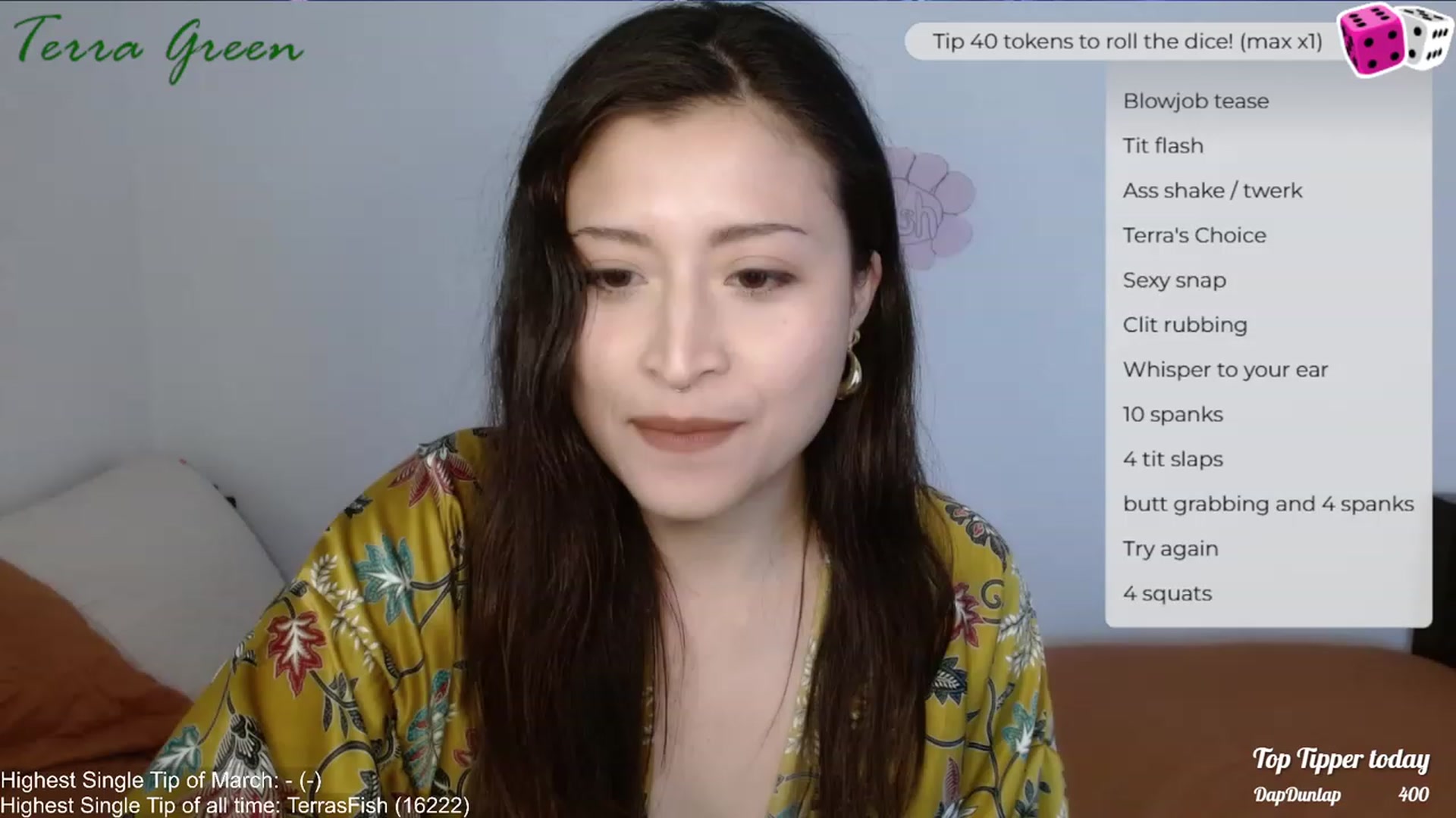 Gallery image thumbnail from TerraGreen's myfreecams stream on, 03/01/2024, 18:49 image 7 of 20