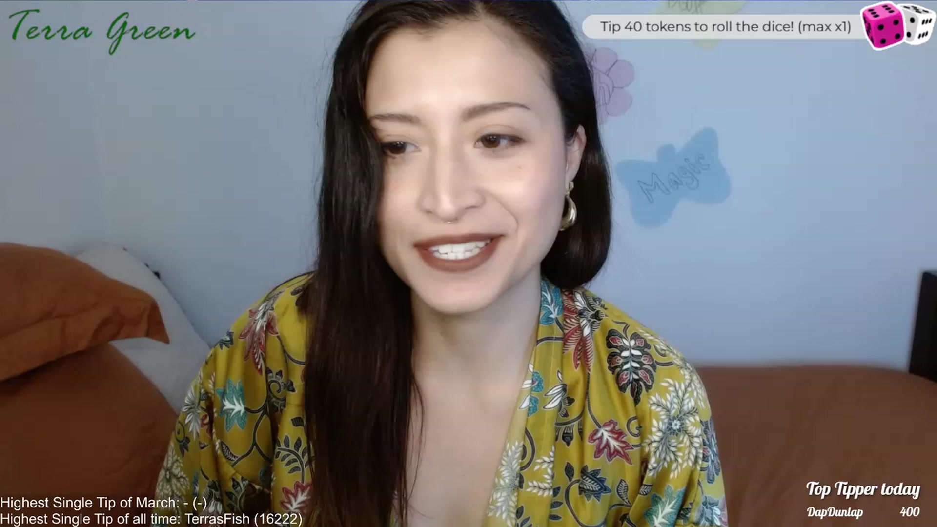 Gallery image thumbnail from TerraGreen's myfreecams stream on, 03/01/2024, 18:49 image 14 of 20