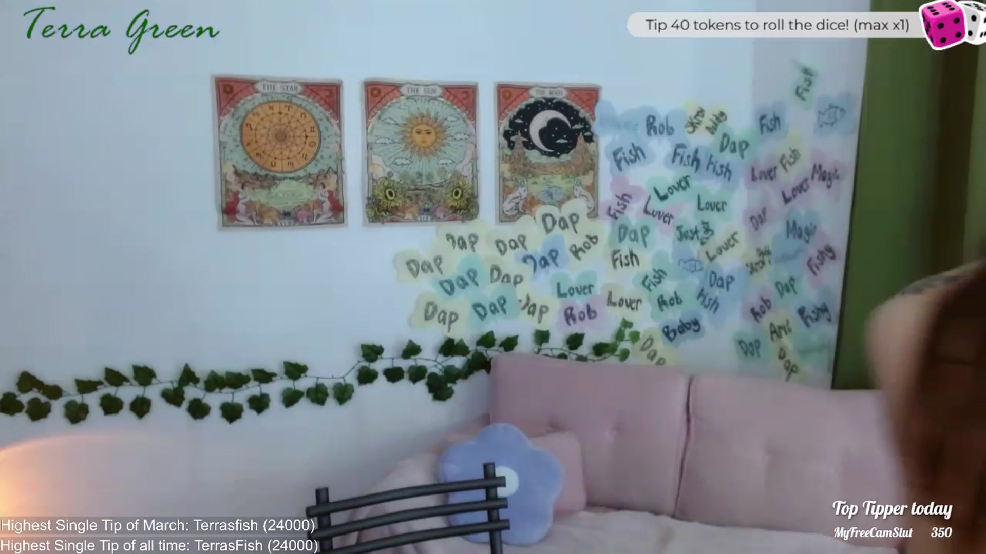 Gallery image thumbnail from TerraGreen's myfreecams stream on, 03/08/2024, 18:00 image 6 of 20