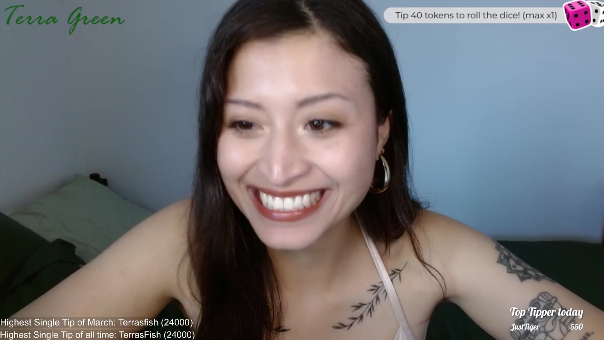Gallery image thumbnail from TerraGreen's myfreecams stream on, 03/26/2024, 22:24 image 2 of 20