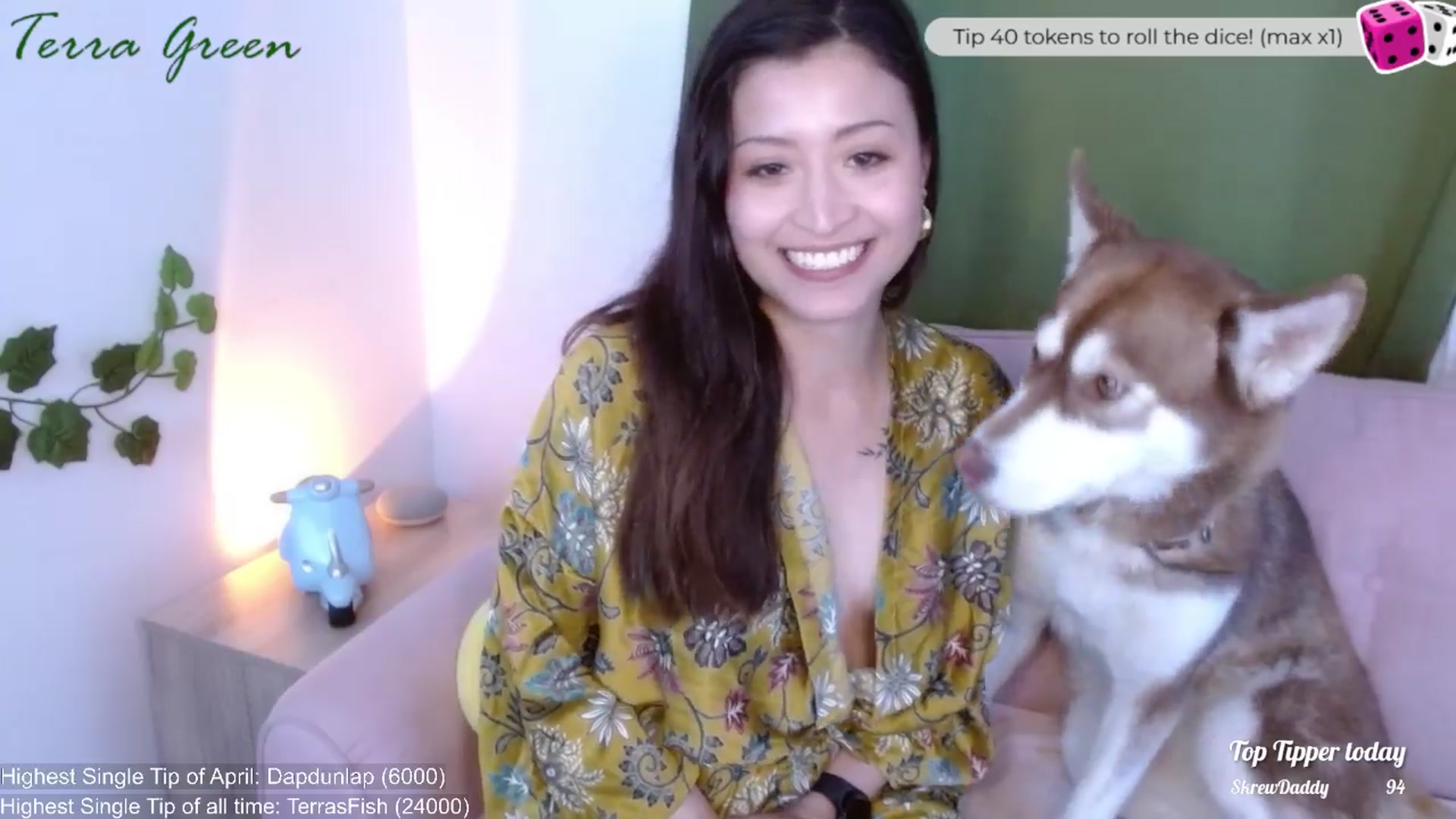 Gallery image thumbnail from TerraGreen's myfreecams stream on, 04/14/2024, 21:25 image 2 of 20