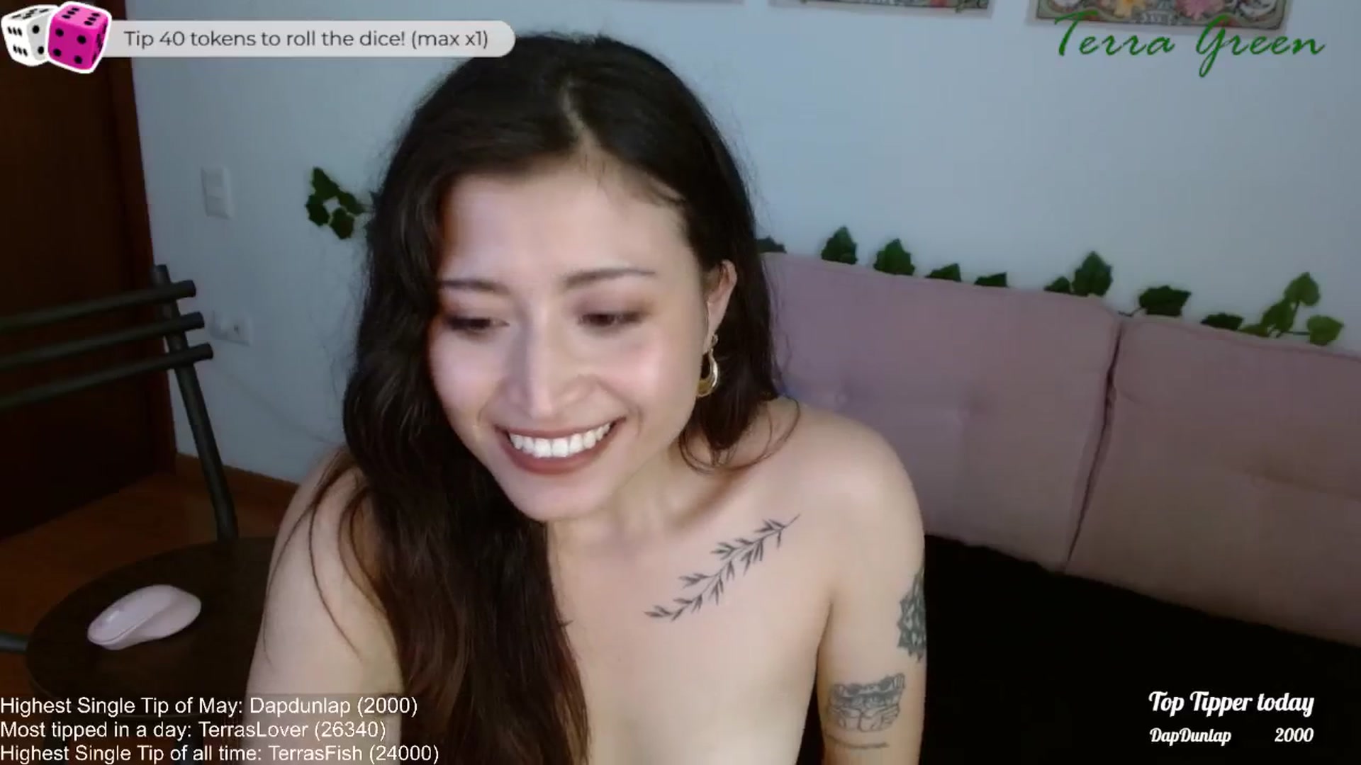 Gallery image thumbnail from TerraGreen's myfreecams stream on, 05/14/2024, 23:10 image 7 of 20