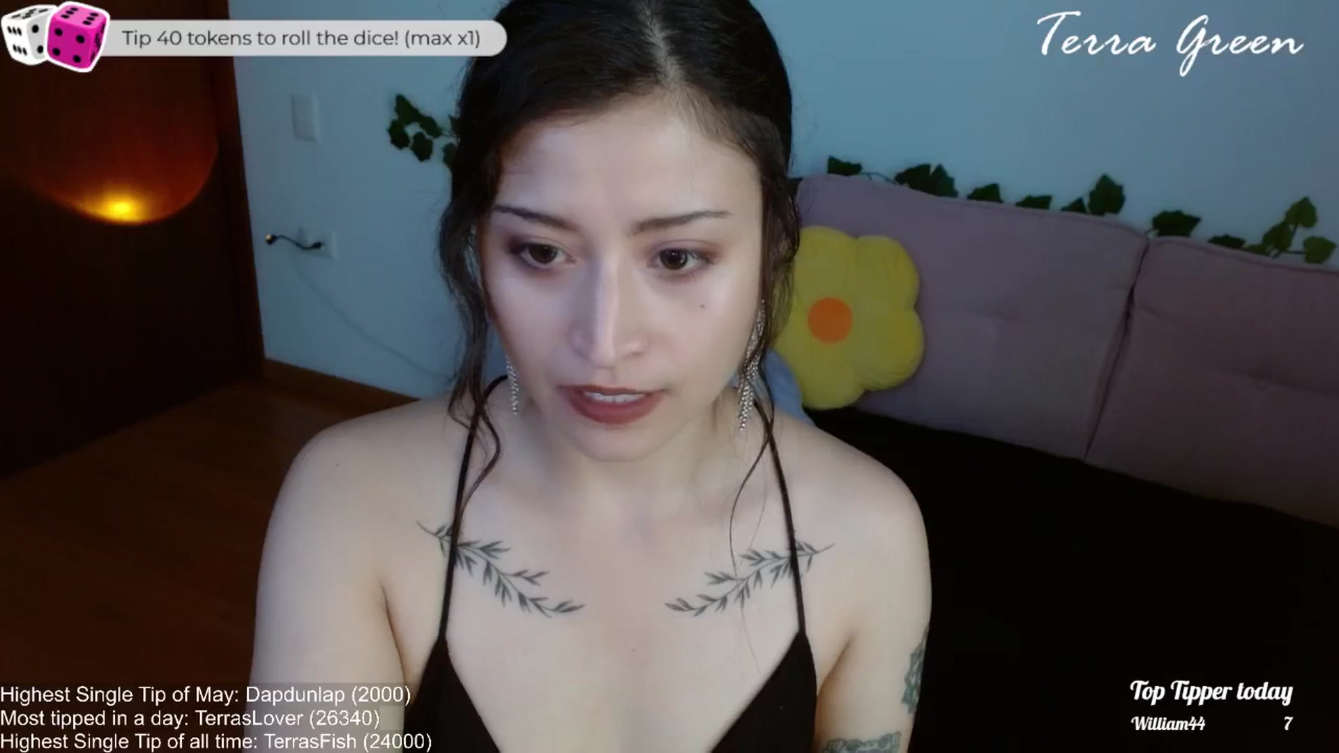 Gallery image thumbnail from TerraGreen's myfreecams stream on, 05/15/2024, 23:23 image 8 of 20
