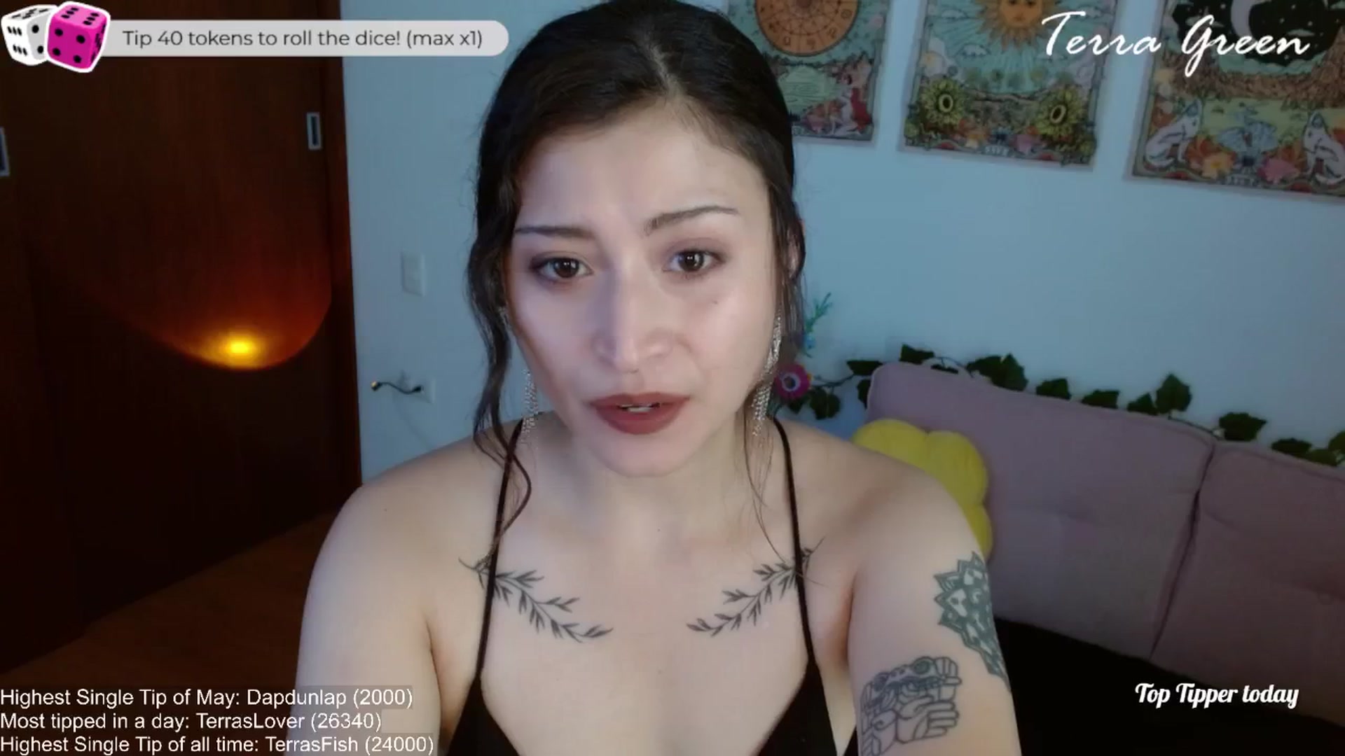 Gallery image thumbnail from TerraGreen's myfreecams stream on, 05/15/2024, 23:23 image 2 of 20