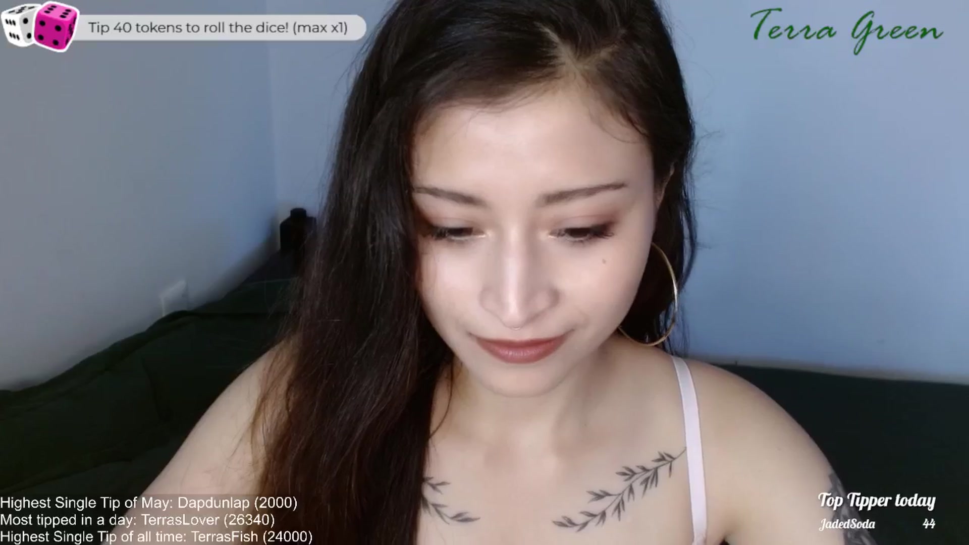 Gallery image thumbnail from TerraGreen's myfreecams stream on, 05/18/2024, 22:19 image 3 of 20