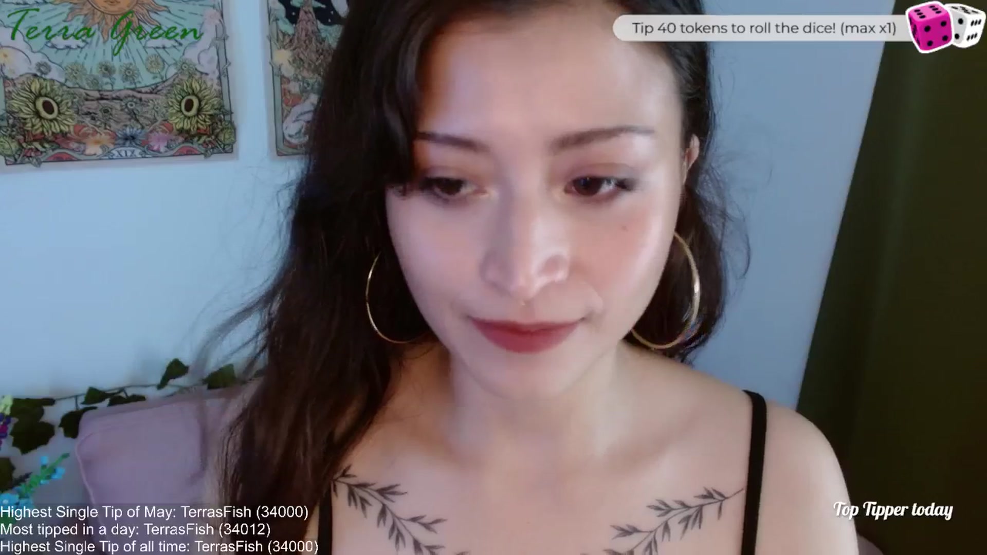 Gallery image thumbnail from TerraGreen's myfreecams stream on, 05/25/2024, 21:47 image 5 of 20