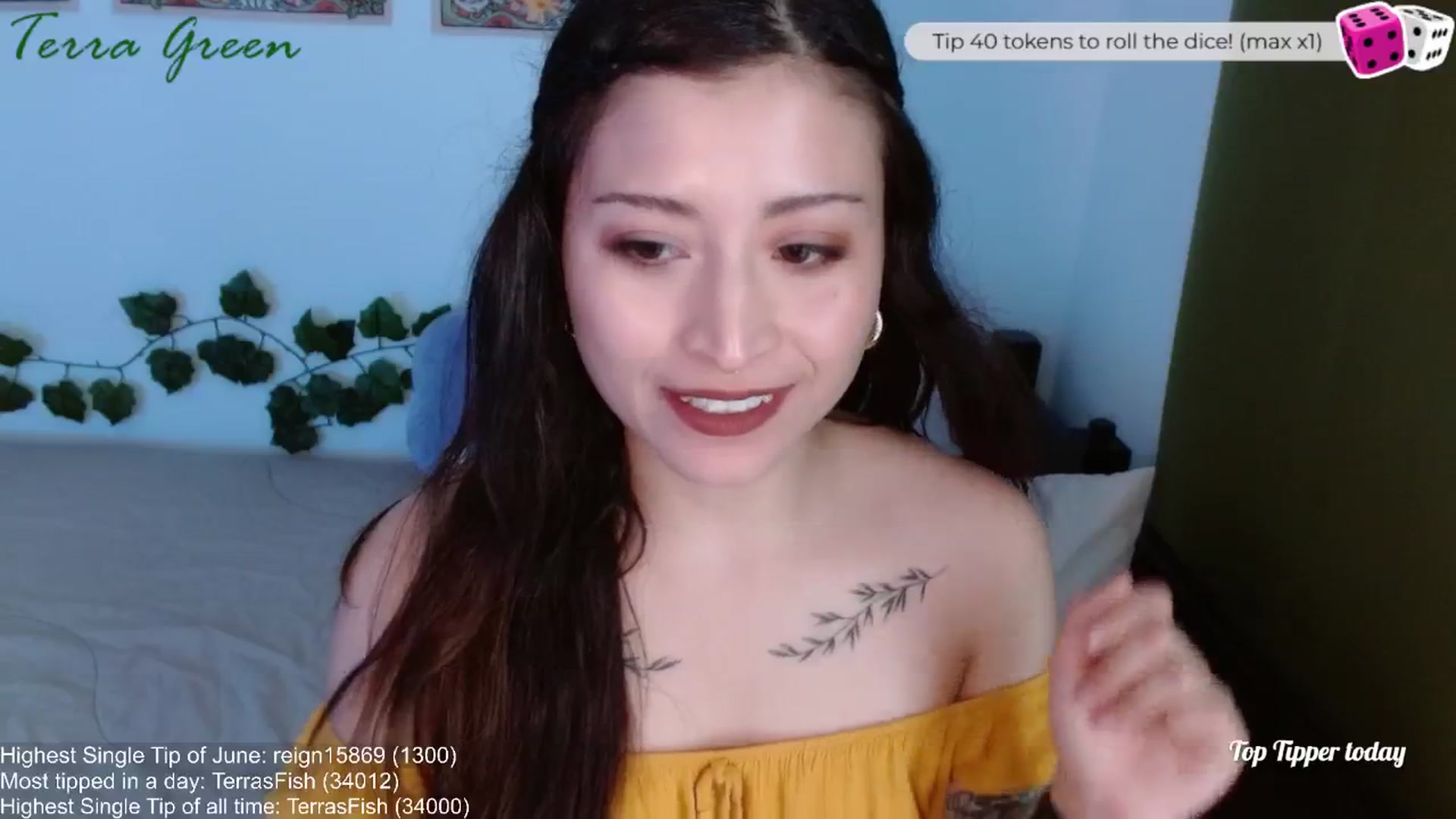 Gallery image thumbnail from TerraGreen's myfreecams stream on, 06/10/2024, 21:26 image 13 of 20
