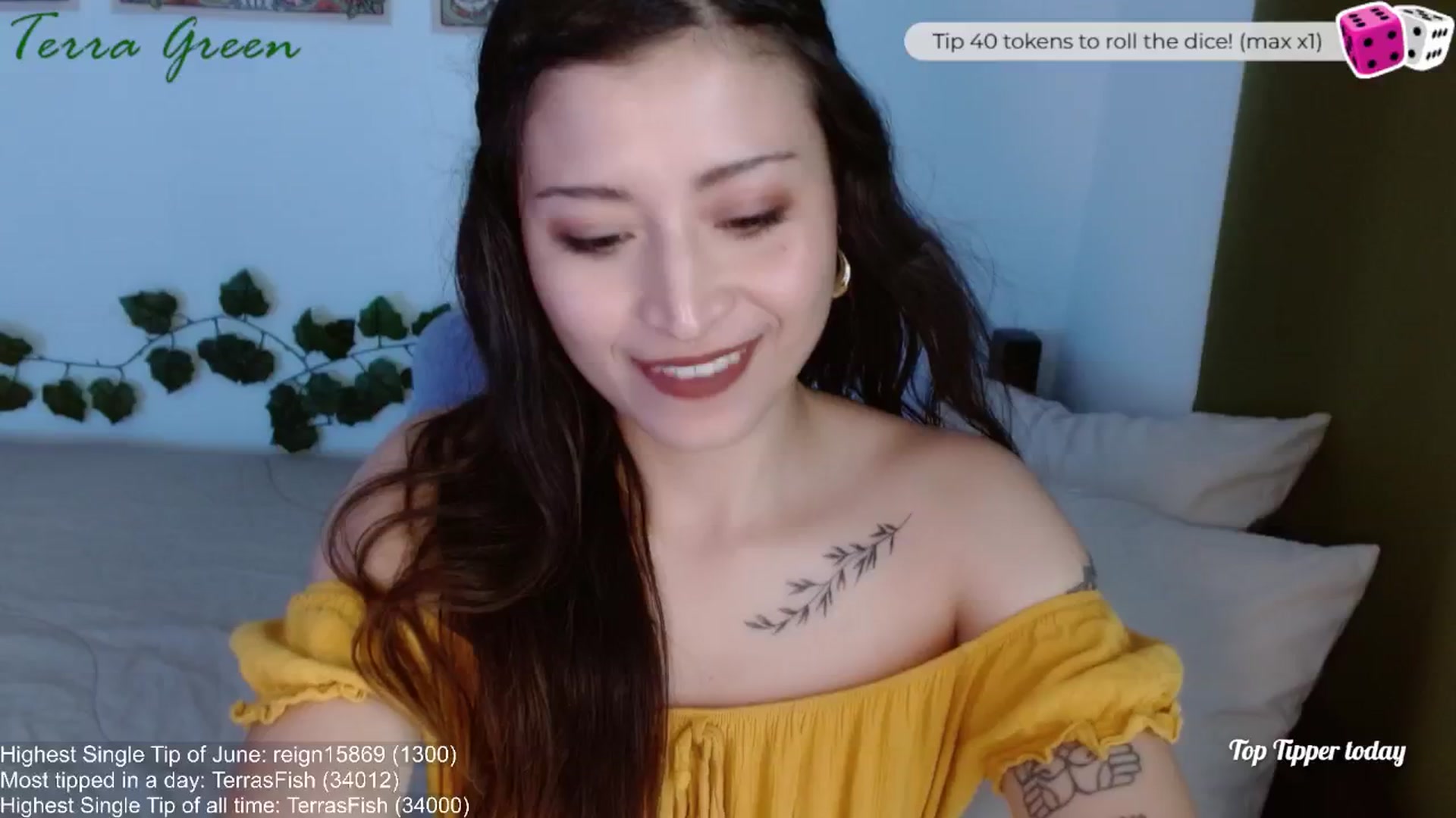 Gallery image thumbnail from TerraGreen's myfreecams stream on, 06/10/2024, 21:26 image 7 of 20