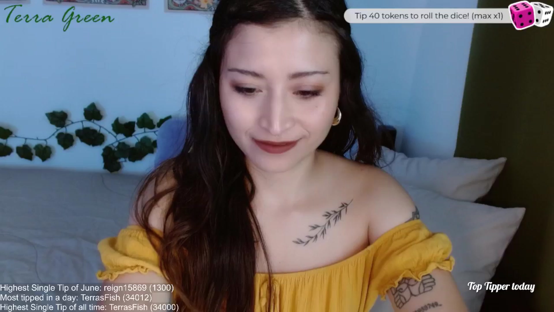 Gallery image thumbnail from TerraGreen's myfreecams stream on, 06/10/2024, 21:26 image 9 of 20