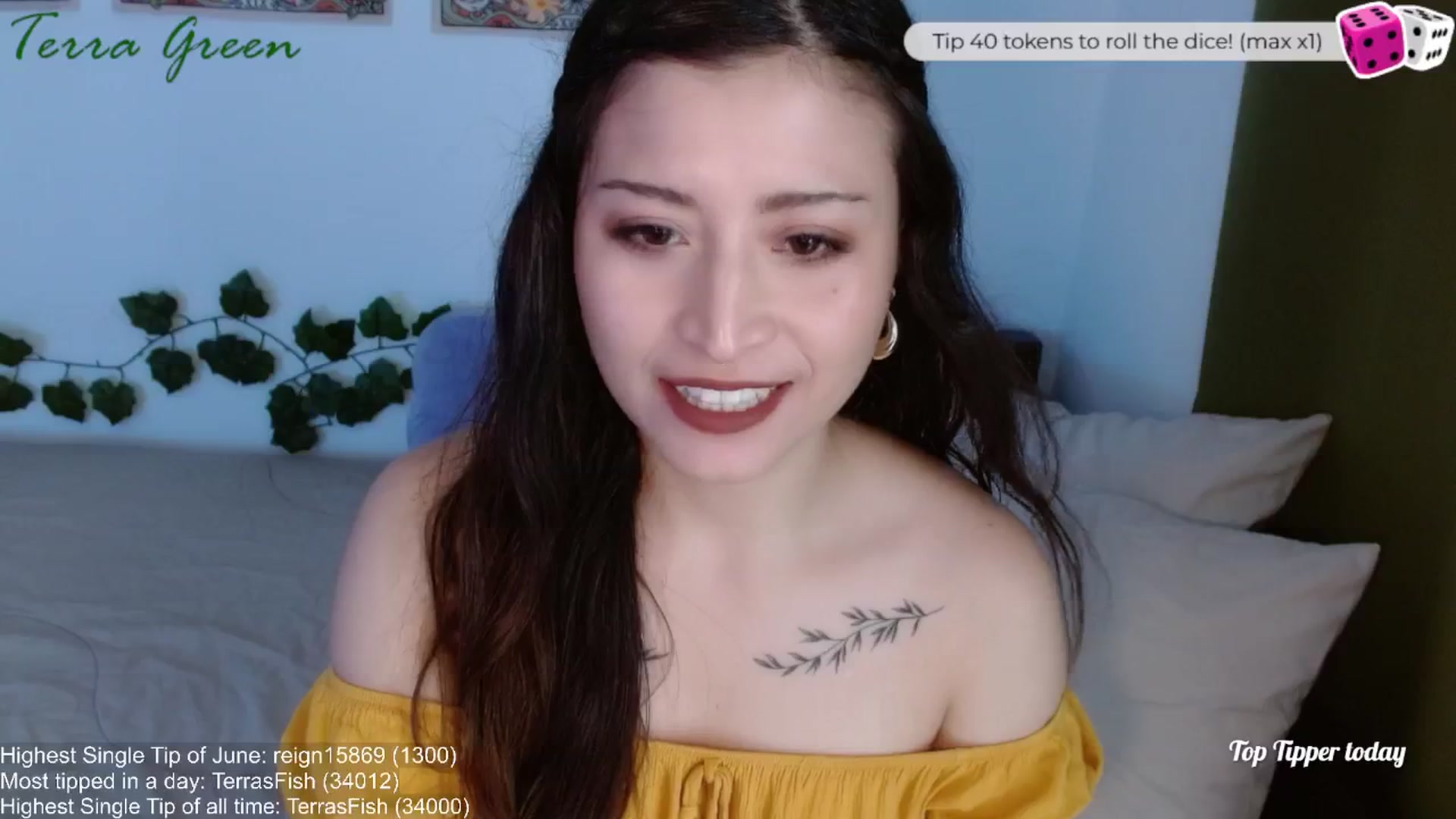 Gallery image thumbnail from TerraGreen's myfreecams stream on, 06/10/2024, 21:26 image 5 of 20