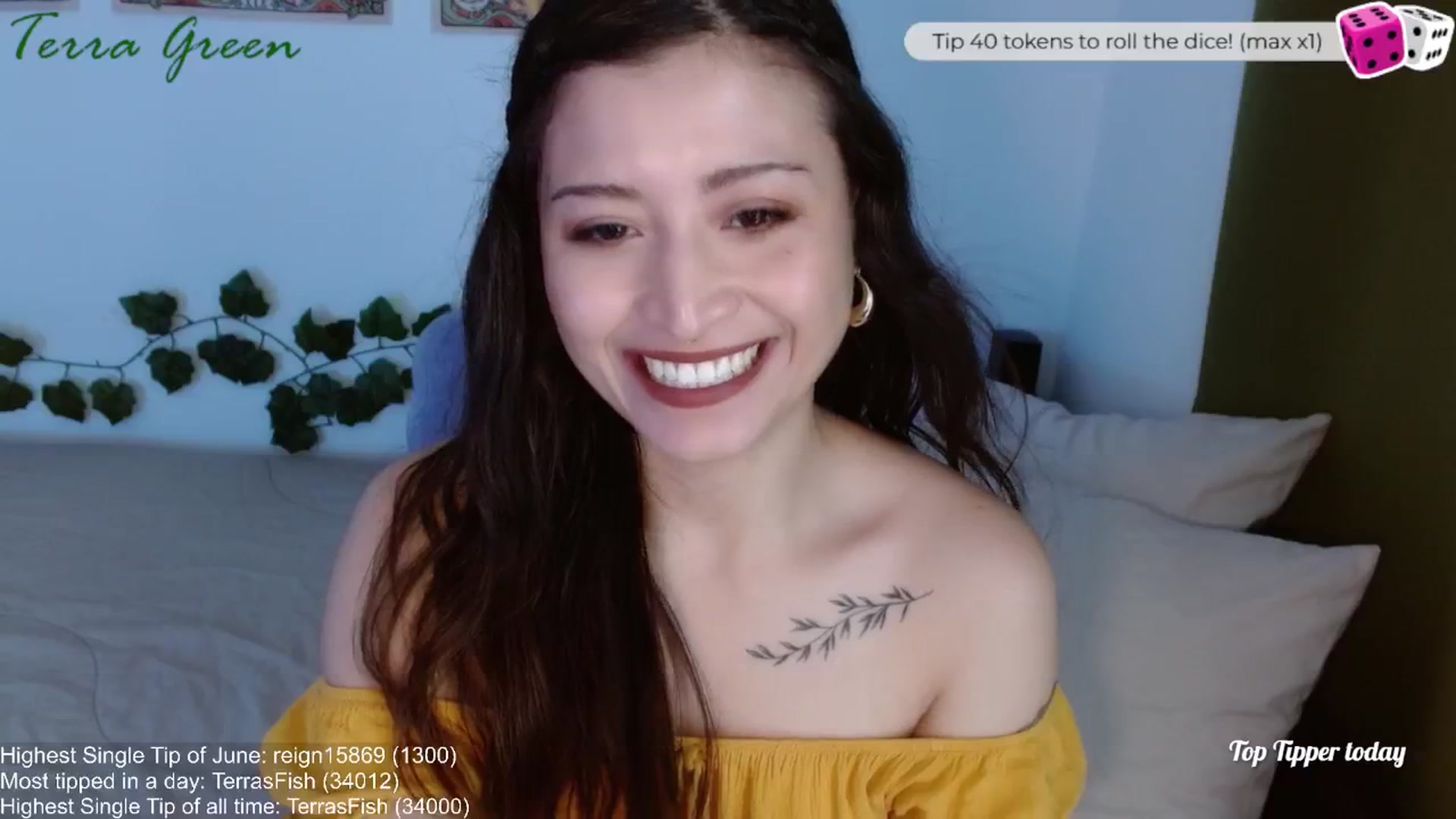 Gallery image thumbnail from TerraGreen's myfreecams stream on, 06/10/2024, 21:26 image 8 of 20