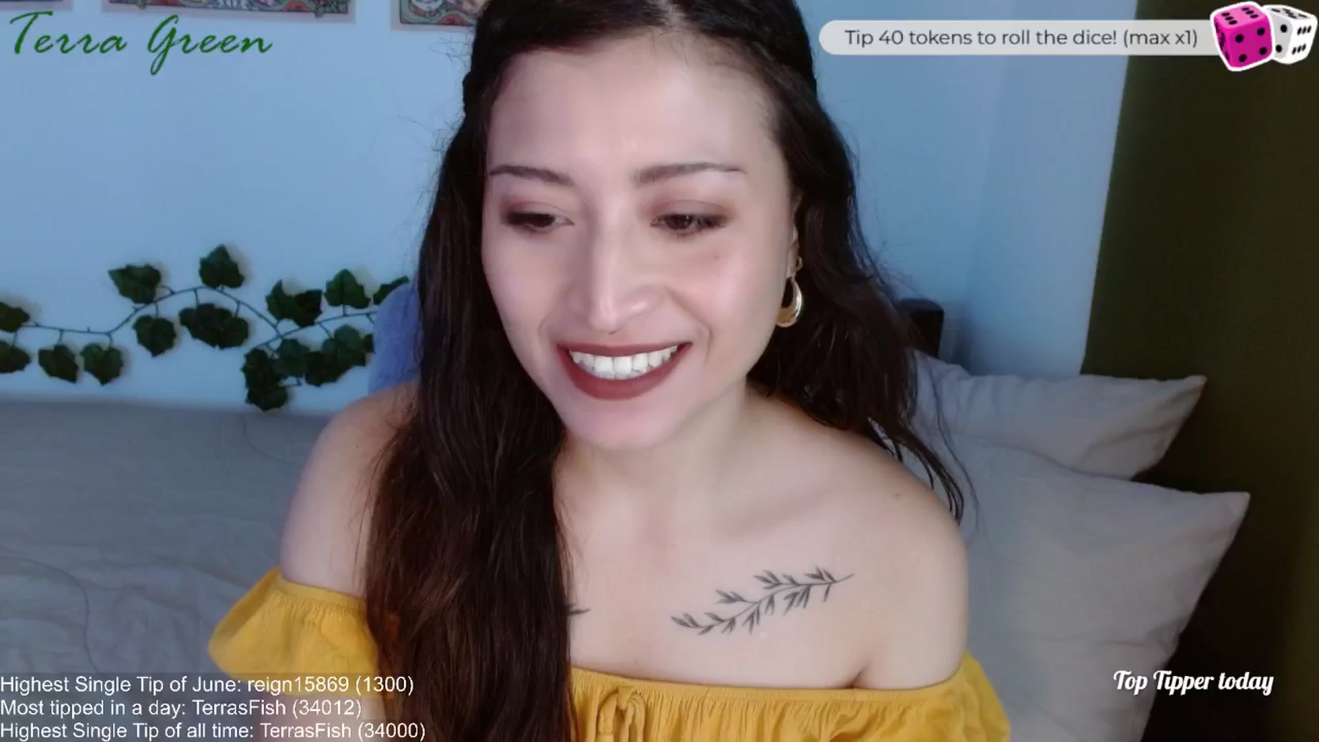Gallery image thumbnail from TerraGreen's myfreecams stream on, 06/10/2024, 21:26 image 1 of 20
