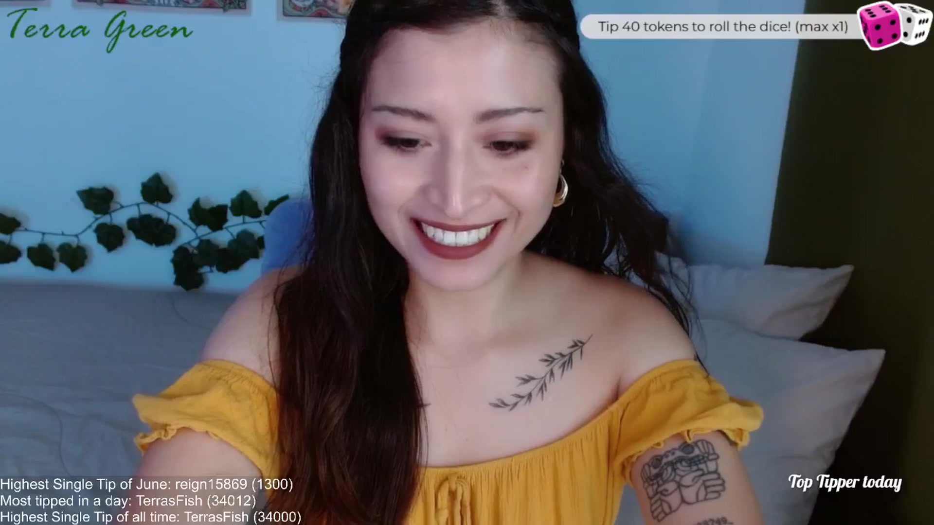Gallery image thumbnail from TerraGreen's myfreecams stream on, 06/10/2024, 21:26 image 6 of 20