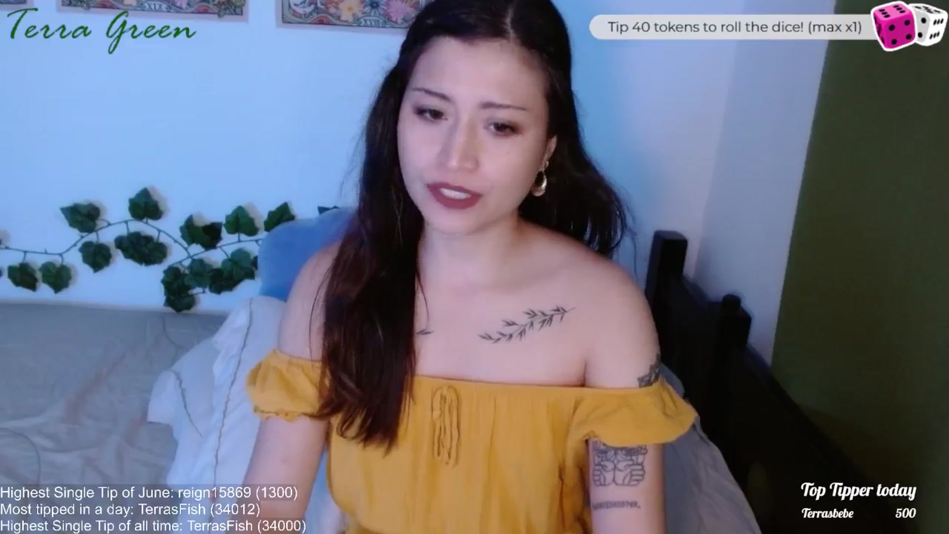 Gallery image thumbnail from TerraGreen's myfreecams stream on, 06/11/2024, 24:14 image 5 of 20