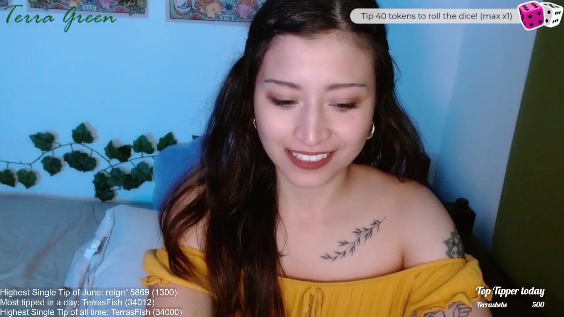 Gallery image thumbnail from TerraGreen's myfreecams stream on, 06/11/2024, 24:14 image 3 of 20