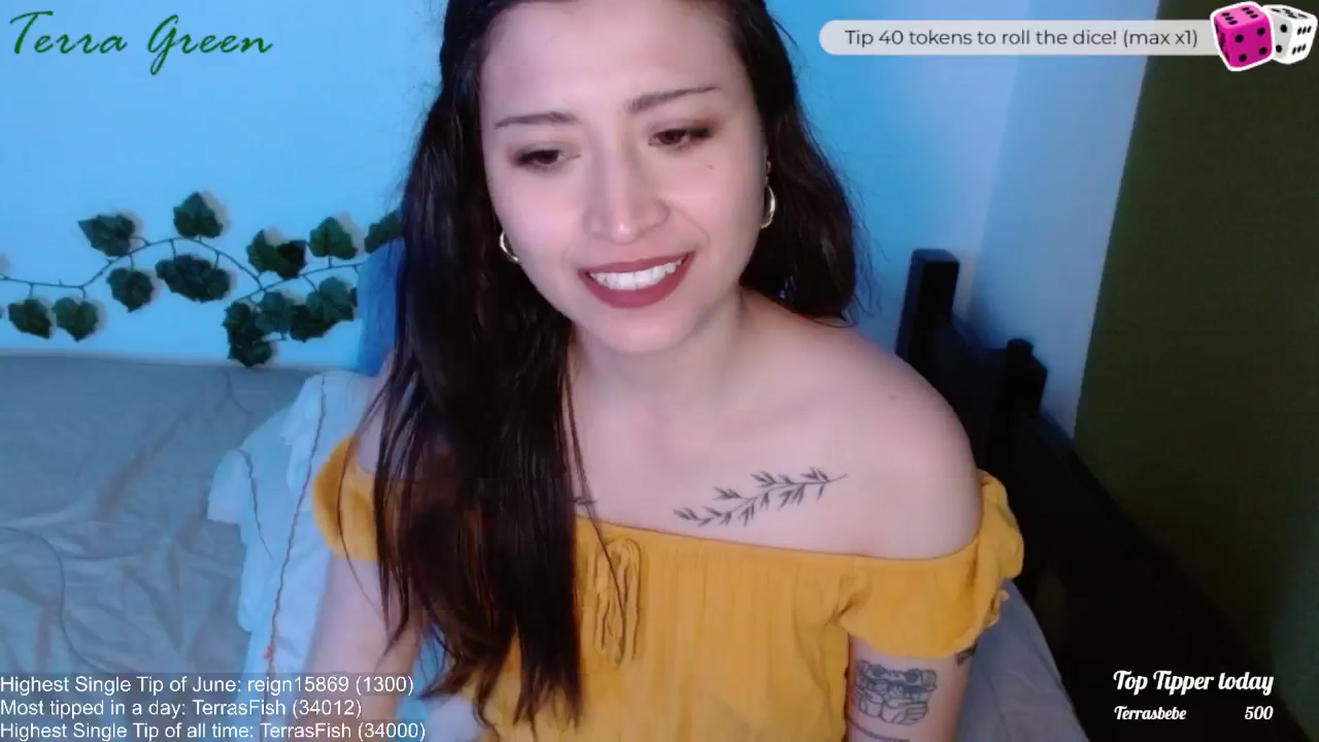 Gallery image thumbnail from TerraGreen's myfreecams stream on, 06/11/2024, 24:14 image 4 of 20