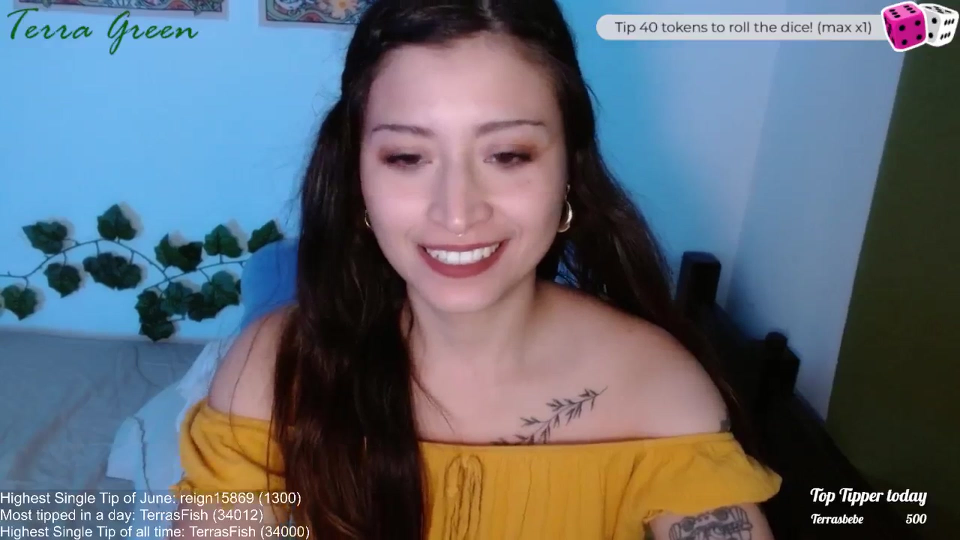 Gallery image thumbnail from TerraGreen's myfreecams stream on, 06/11/2024, 24:14 image 8 of 20
