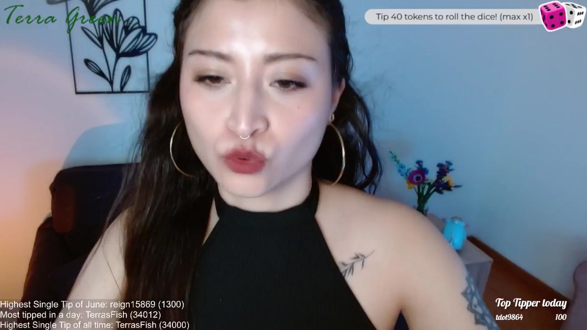 Gallery image thumbnail from TerraGreen's myfreecams stream on, 06/14/2024, 22:15 image 4 of 20