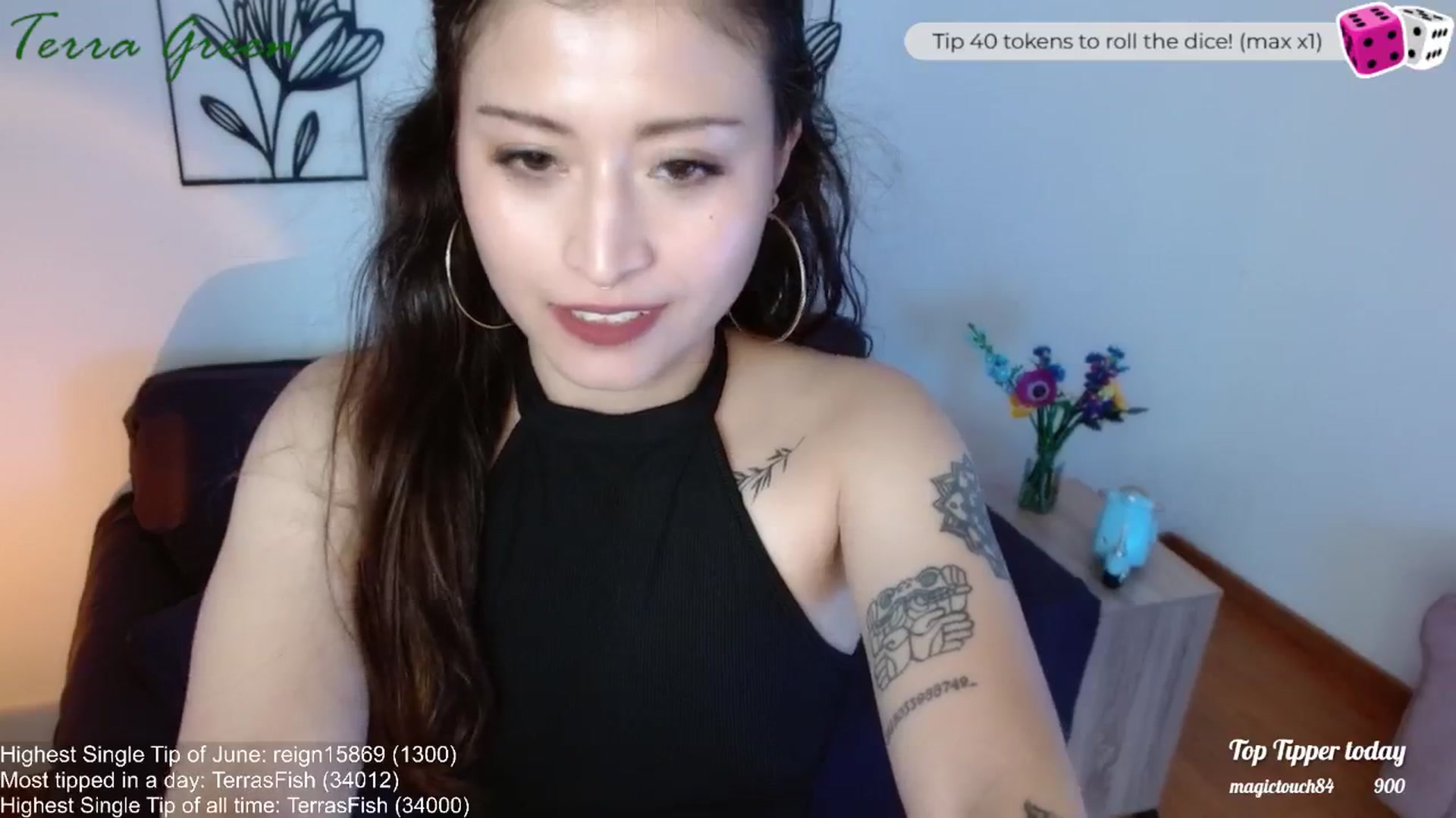 Gallery image thumbnail from TerraGreen's myfreecams stream on, 06/14/2024, 22:15 image 7 of 20