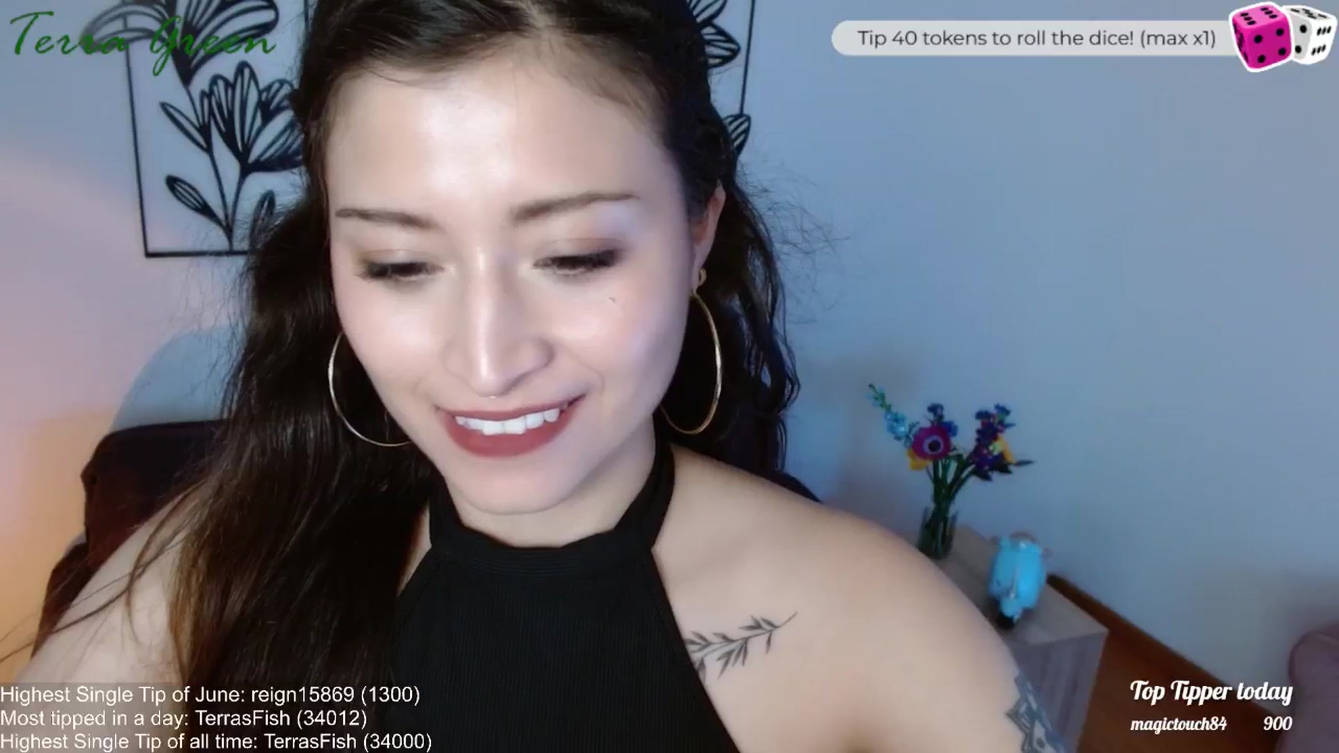 Gallery image thumbnail from TerraGreen's myfreecams stream on, 06/14/2024, 22:15 image 12 of 20