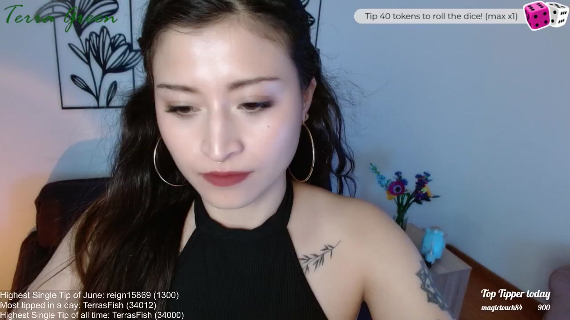 Gallery image thumbnail from TerraGreen's myfreecams stream on, 06/14/2024, 22:15 image 13 of 20