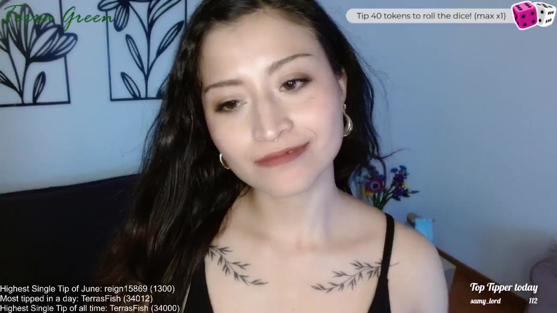 Gallery image thumbnail from TerraGreen's myfreecams stream on, 06/15/2024, 22:35 image 9 of 20