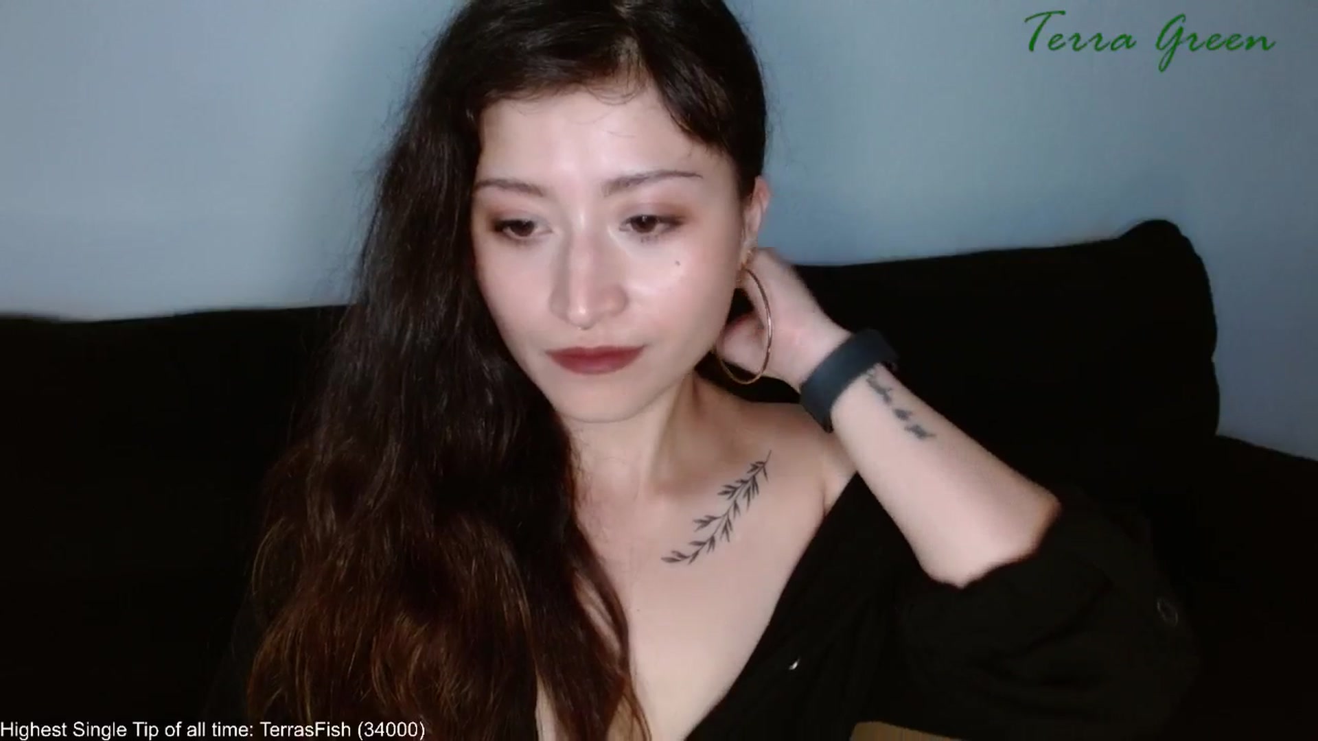 Gallery image thumbnail from TerraGreen's myfreecams stream on, 08/08/2024, 20:32 image 20 of 20