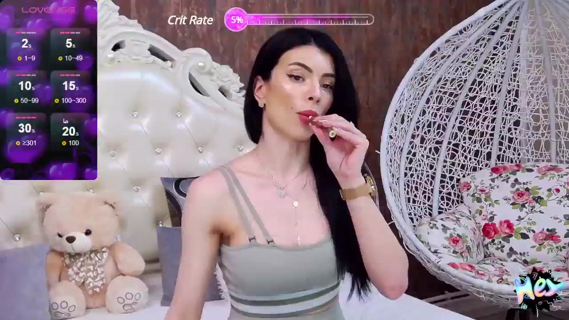 Gallery image thumbnail from Tesa000's myfreecams stream on, 05/17/2024, 13:22 image 9 of 20