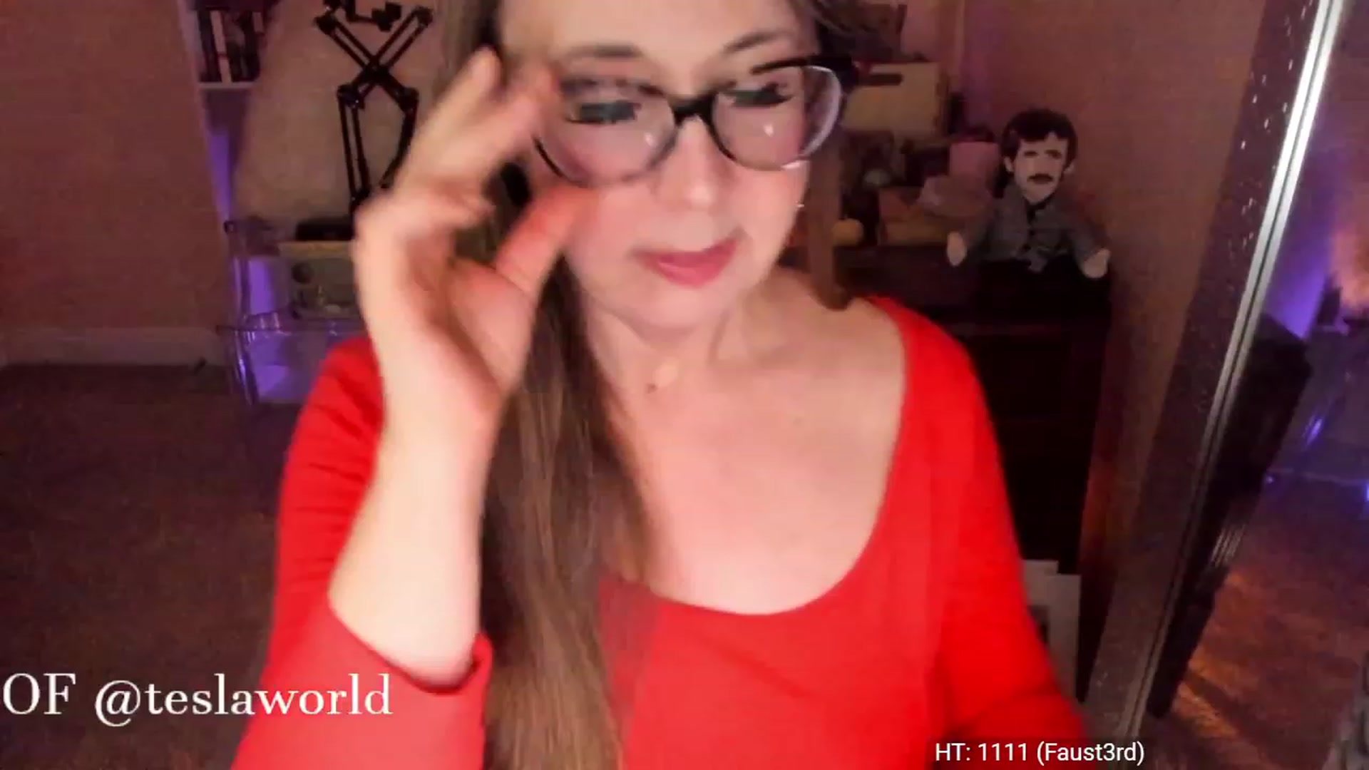Gallery image thumbnail from Tesla's myfreecams stream on, 12/03/2022, 06:20 image 9 of 20