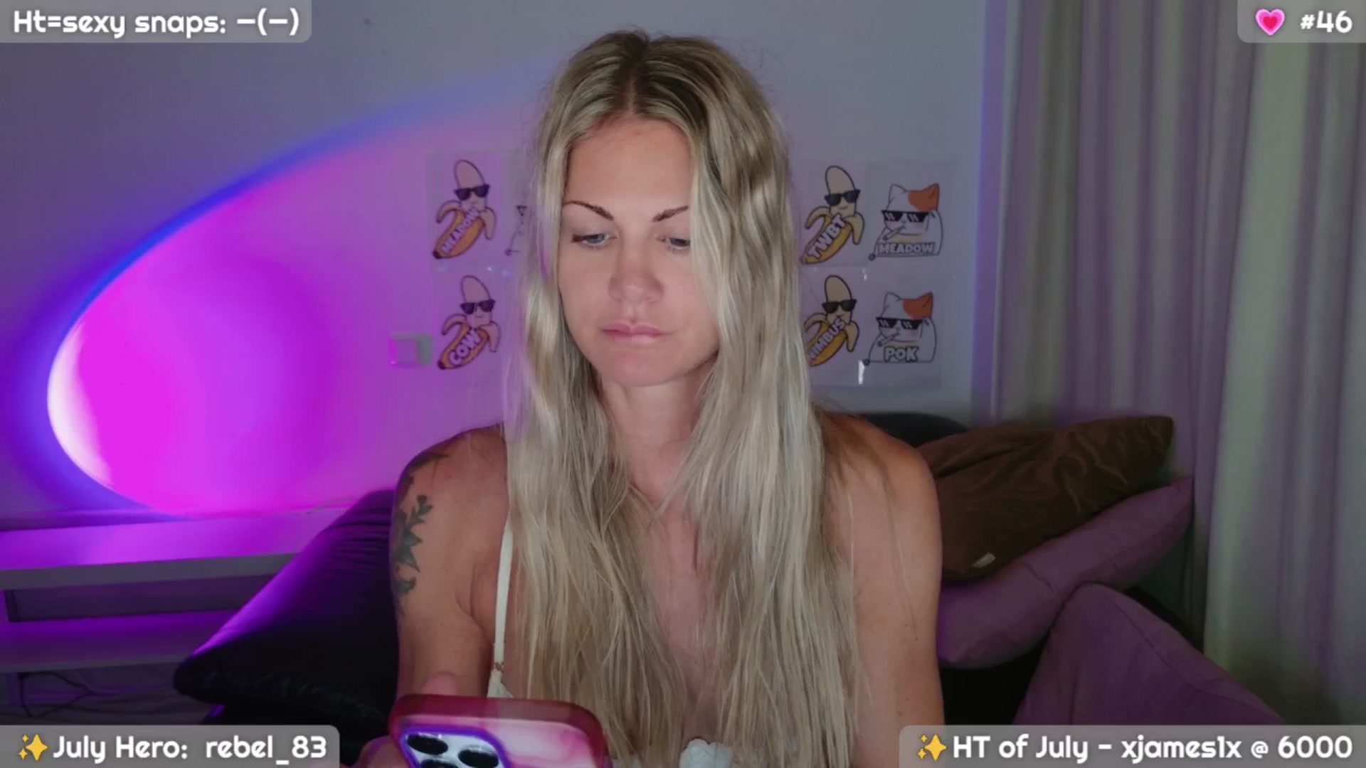Gallery image thumbnail from ThatJenny's myfreecams stream on, 07/17/2025, 06:26 image 1 of 20