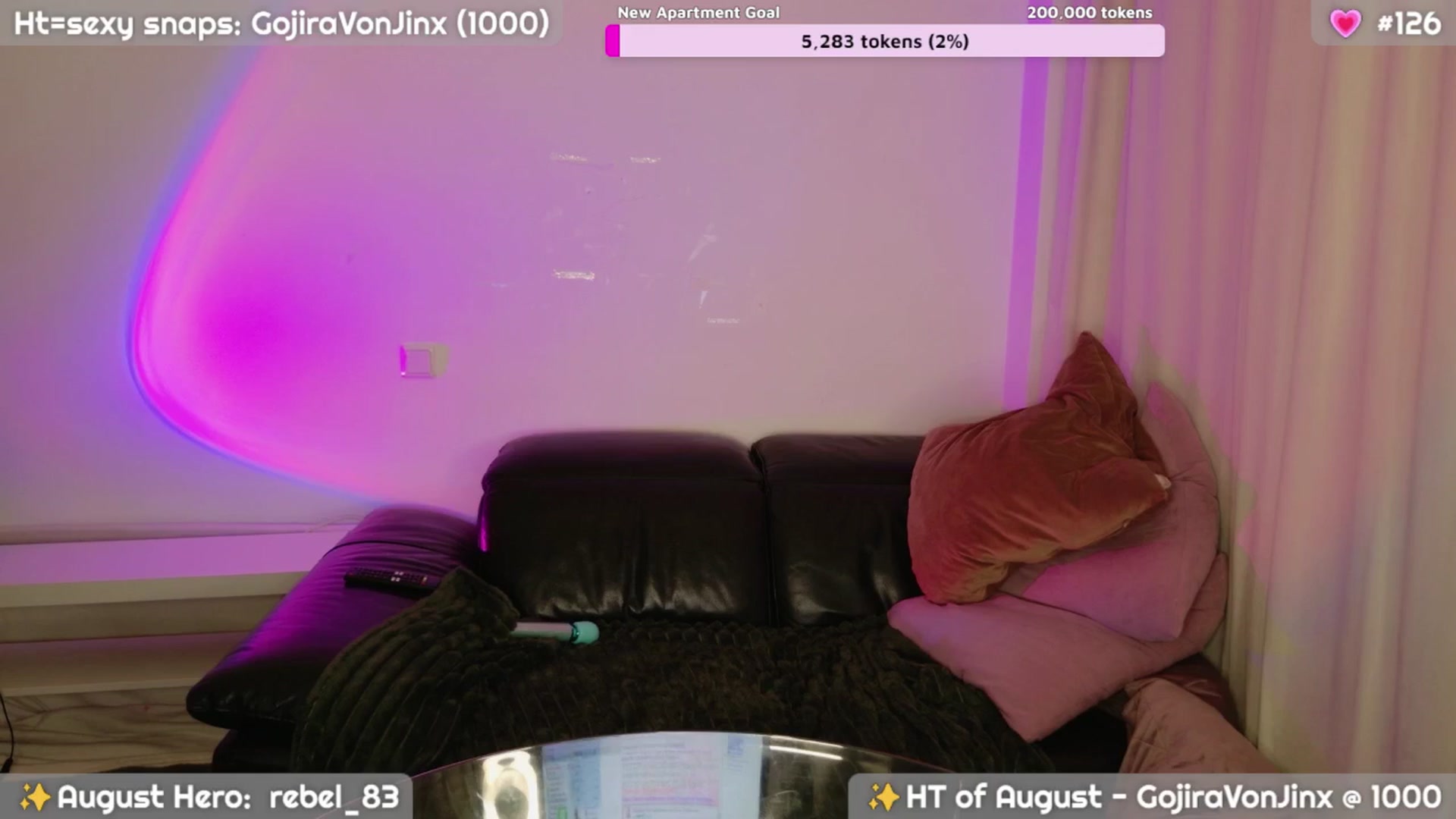 Gallery image thumbnail from ThatJenny's myfreecams stream on, 08/02/2025, 03:43 image 5 of 20
