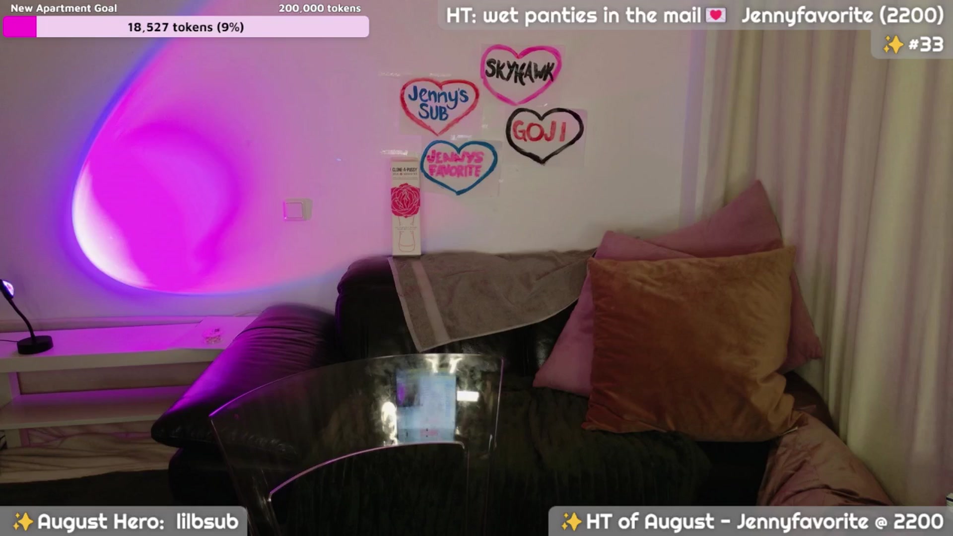 Gallery image thumbnail from ThatJenny's myfreecams stream on, 08/04/2025, 03:48 image 14 of 20