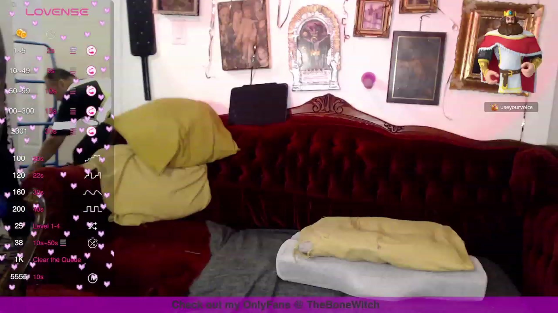 Gallery image thumbnail from TheBoneWitch's myfreecams stream on, 09/06/2023, 05:31 image 9 of 20