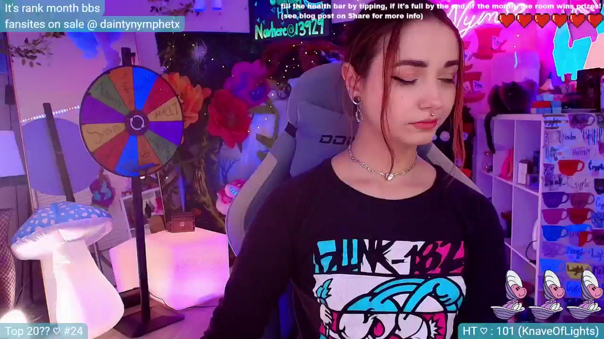 Gallery image thumbnail from TheHolyGhost's myfreecams stream on, 07/31/2024, 05:11 image 2 of 20