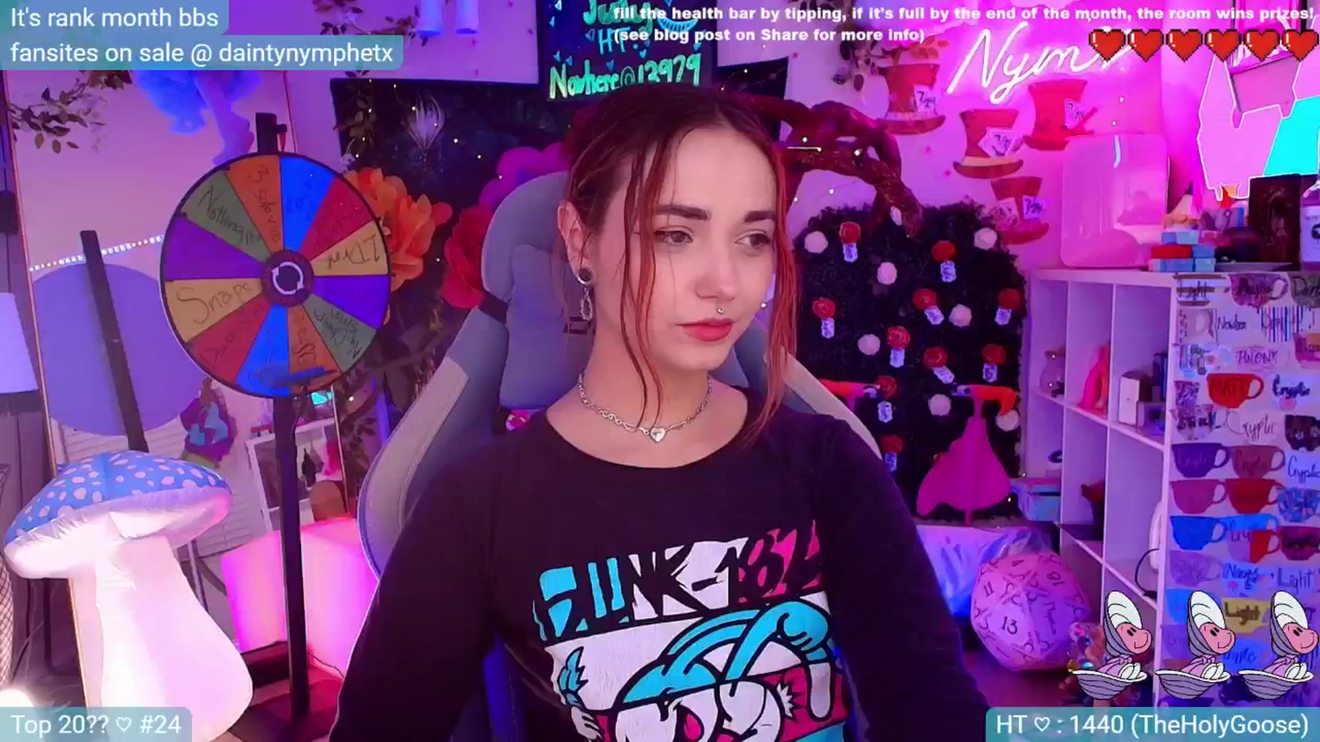 Gallery image thumbnail from TheHolyGhost's myfreecams stream on, 07/31/2024, 05:11 image 8 of 20