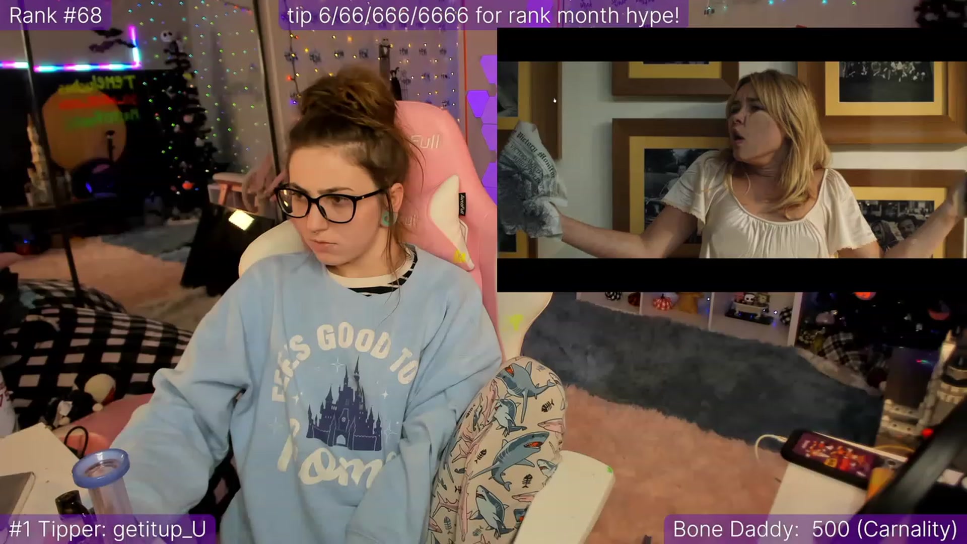 Gallery image thumbnail from TheSharkQueen's myfreecams stream on, 12/09/2022, 15:15 image 8 of 20