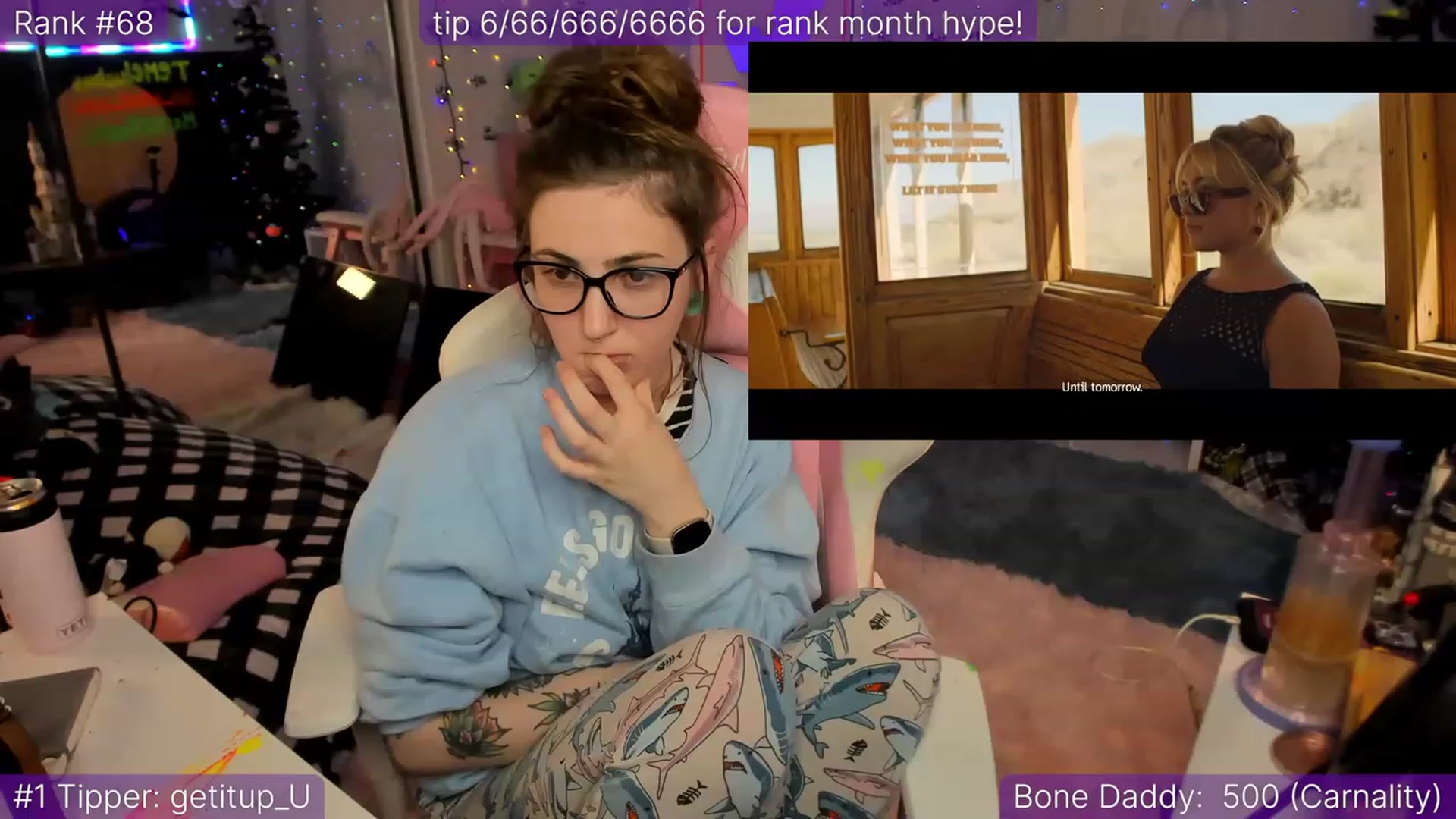 Gallery image thumbnail from TheSharkQueen's myfreecams stream on, 12/09/2022, 15:15 image 5 of 20