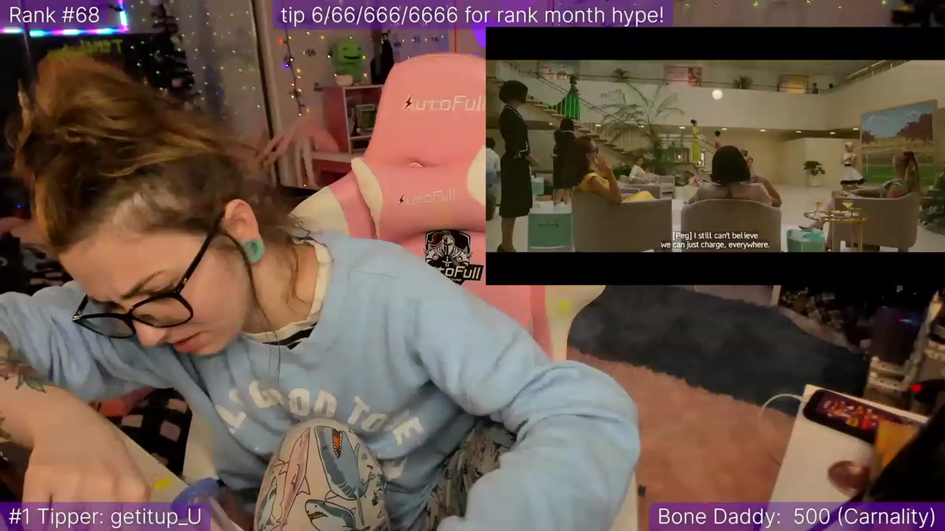 Gallery image thumbnail from TheSharkQueen's myfreecams stream on, 12/09/2022, 15:15 image 4 of 20